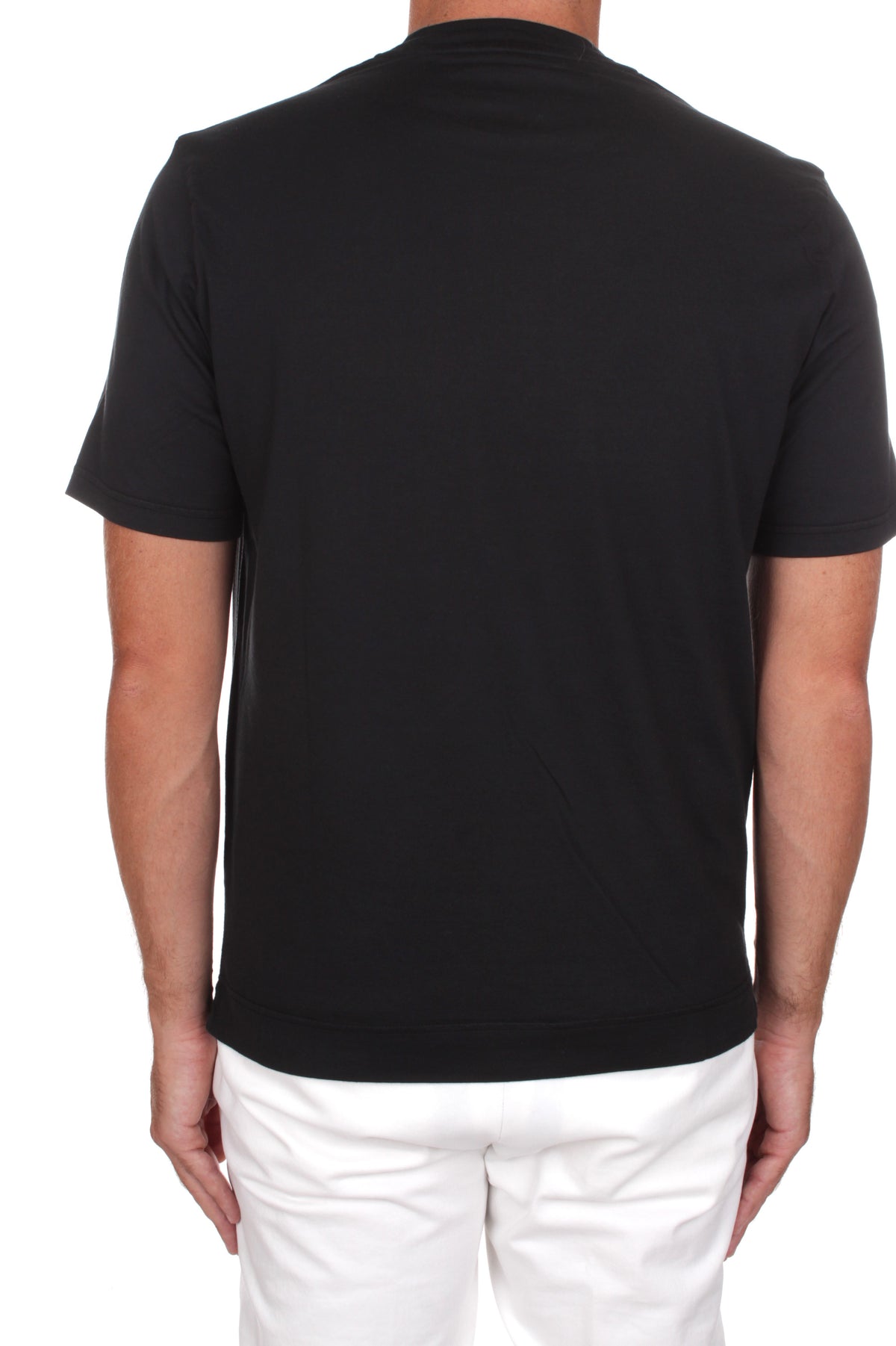 T-SHIRT Nero Fedeli Cashmere