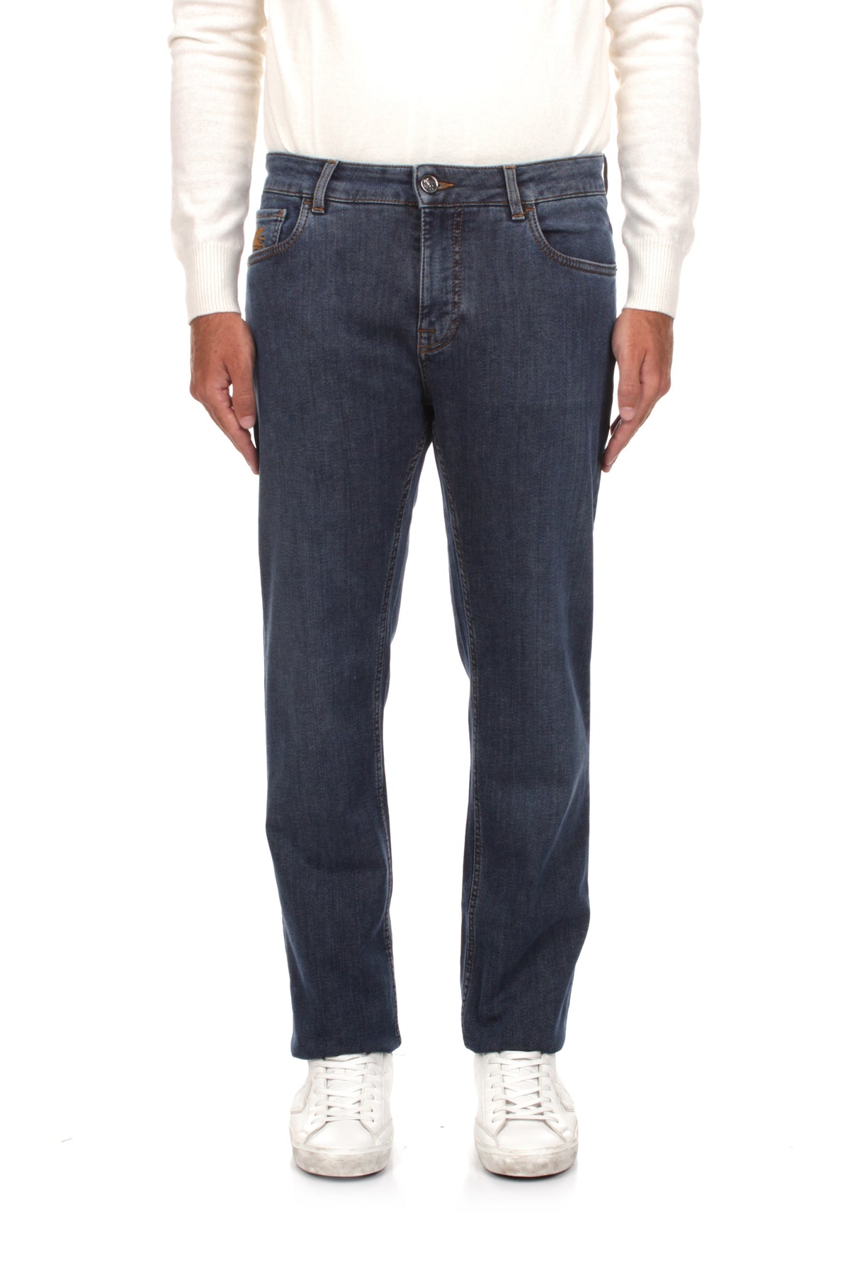 JEANS Blu Etro