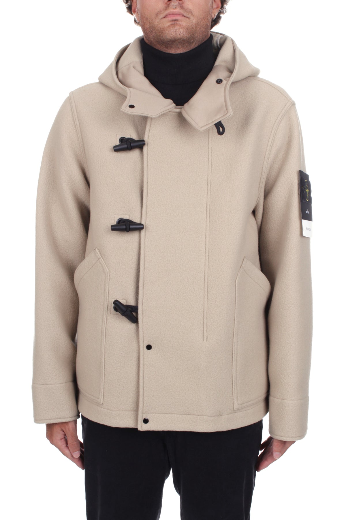 GIACCHE E GIUBBOTTI Beige Stone Island