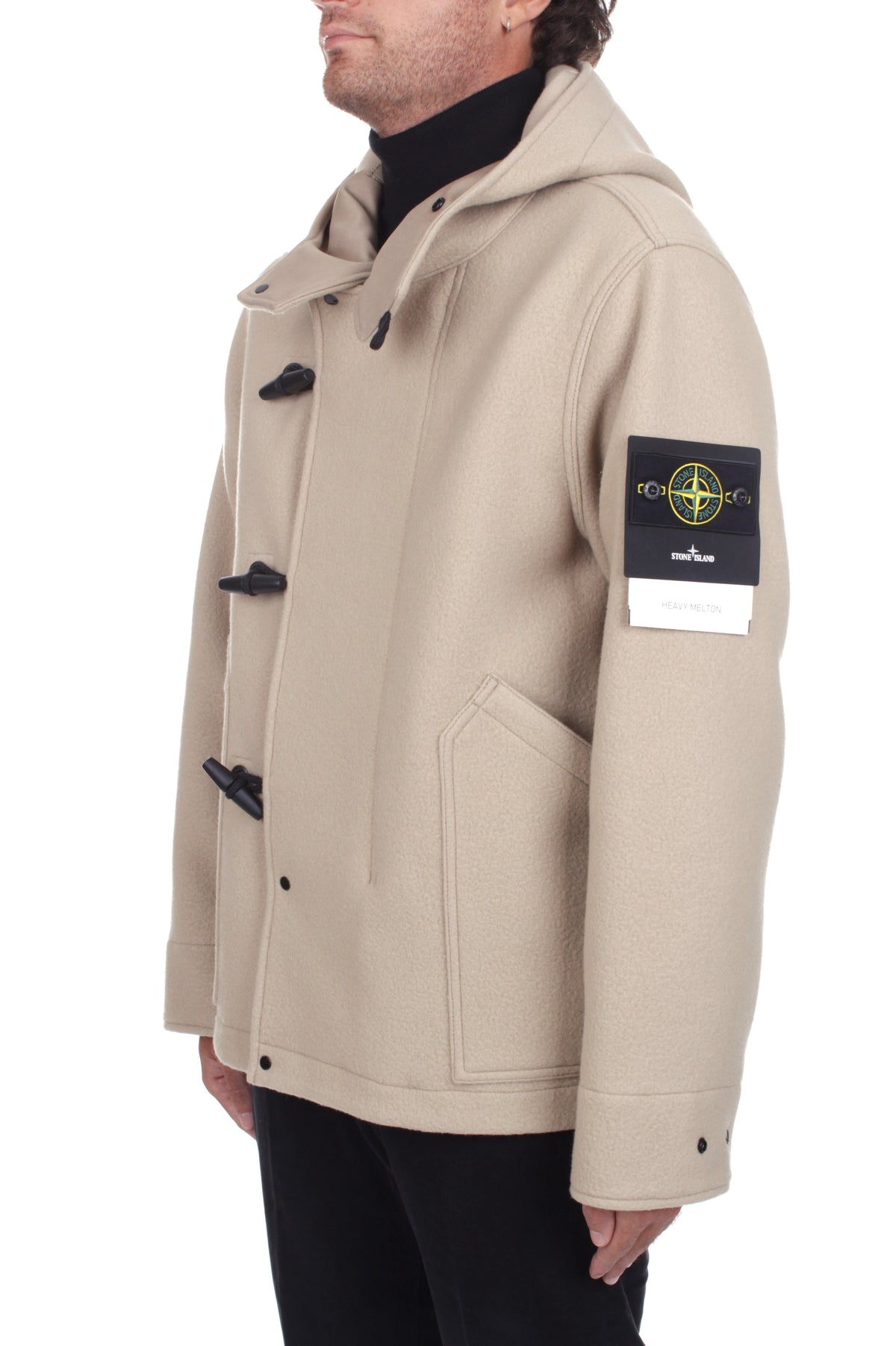 GIACCHE E GIUBBOTTI Beige Stone Island