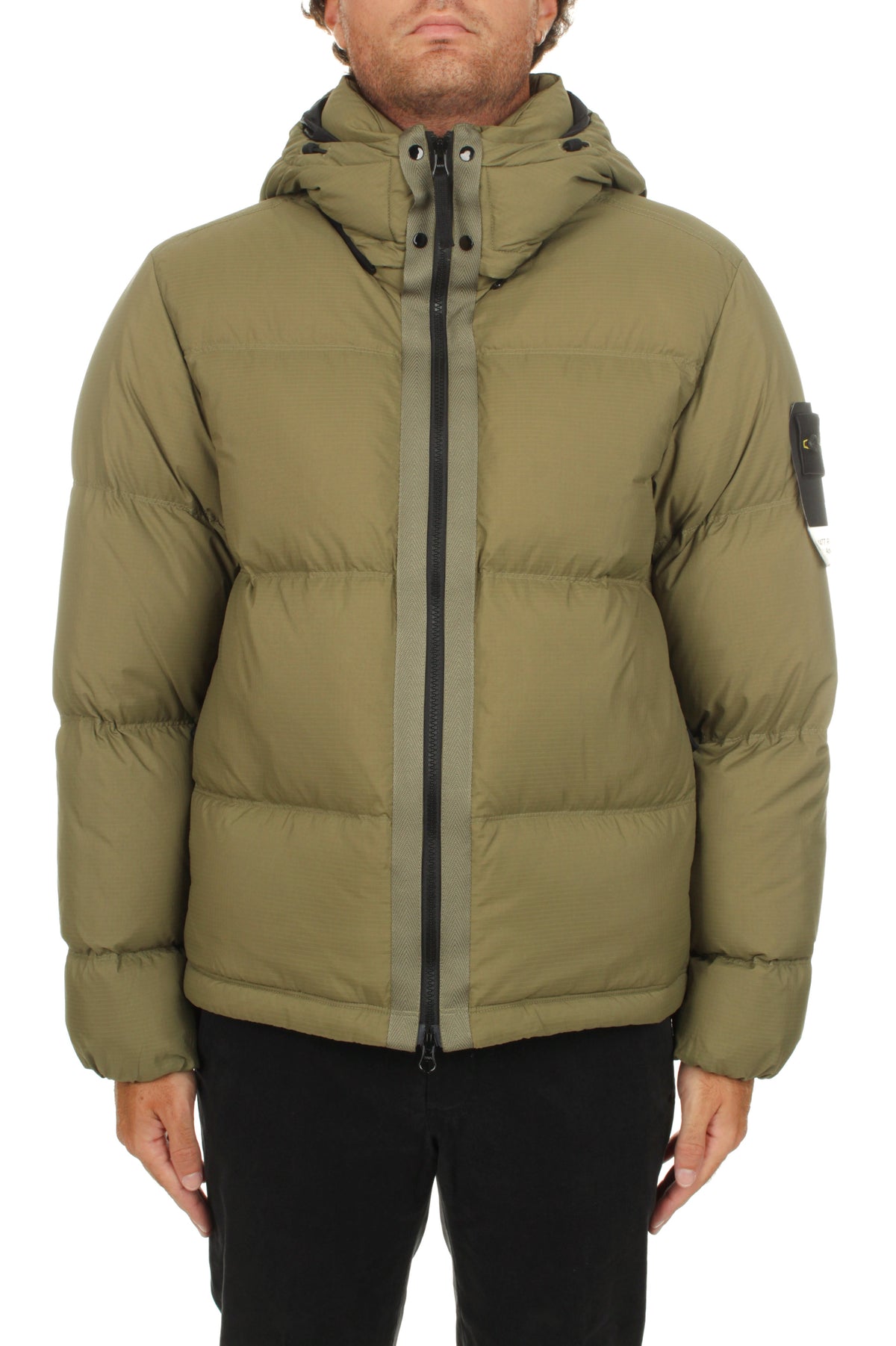 GIACCHE E GIUBBOTTI Verde Stone Island