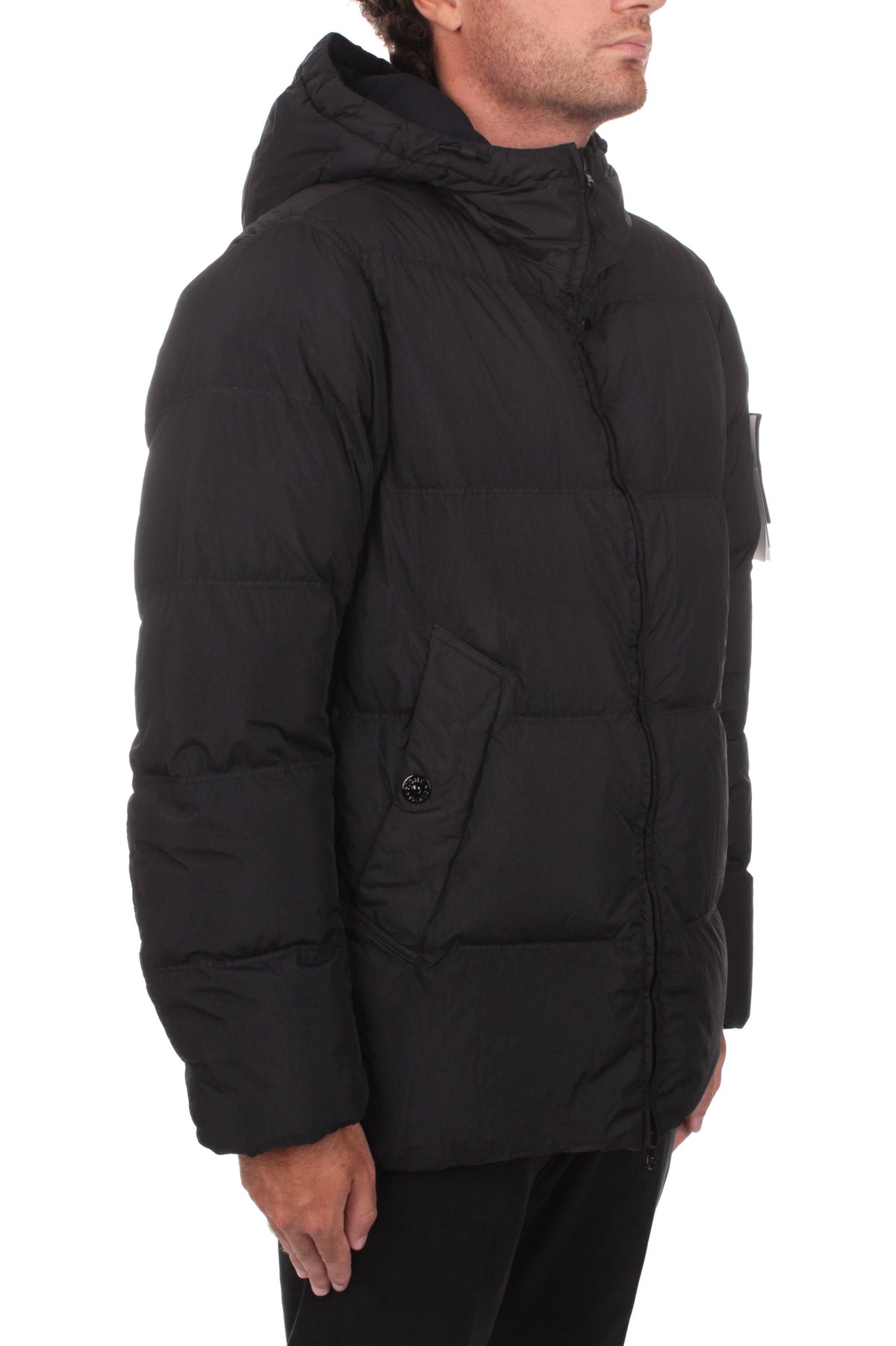 GIACCHE E GIUBBOTTI Nero Stone Island