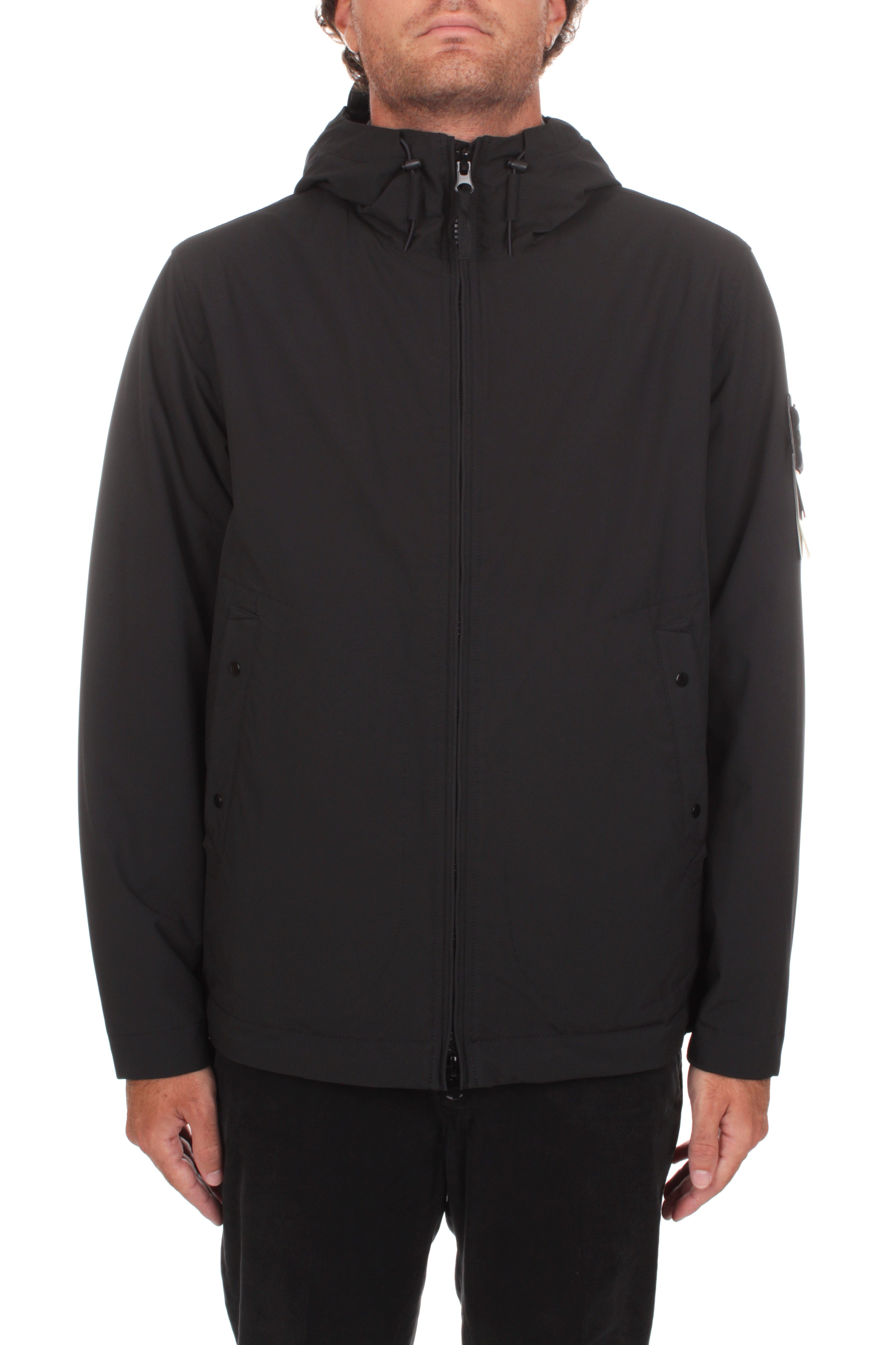 GIACCHE E GIUBBOTTI Nero Stone Island
