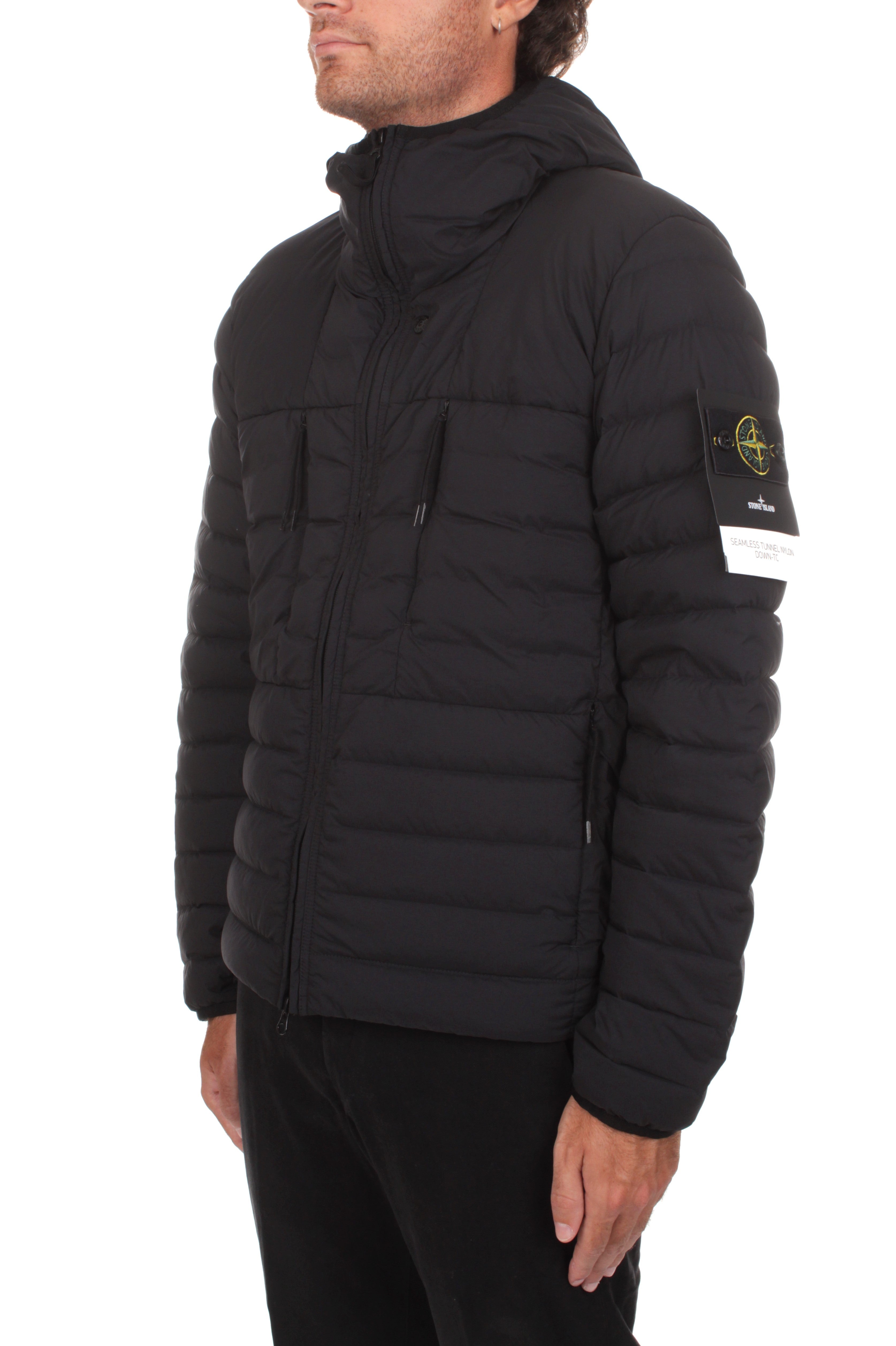 GIACCHE E GIUBBOTTI Nero Stone Island