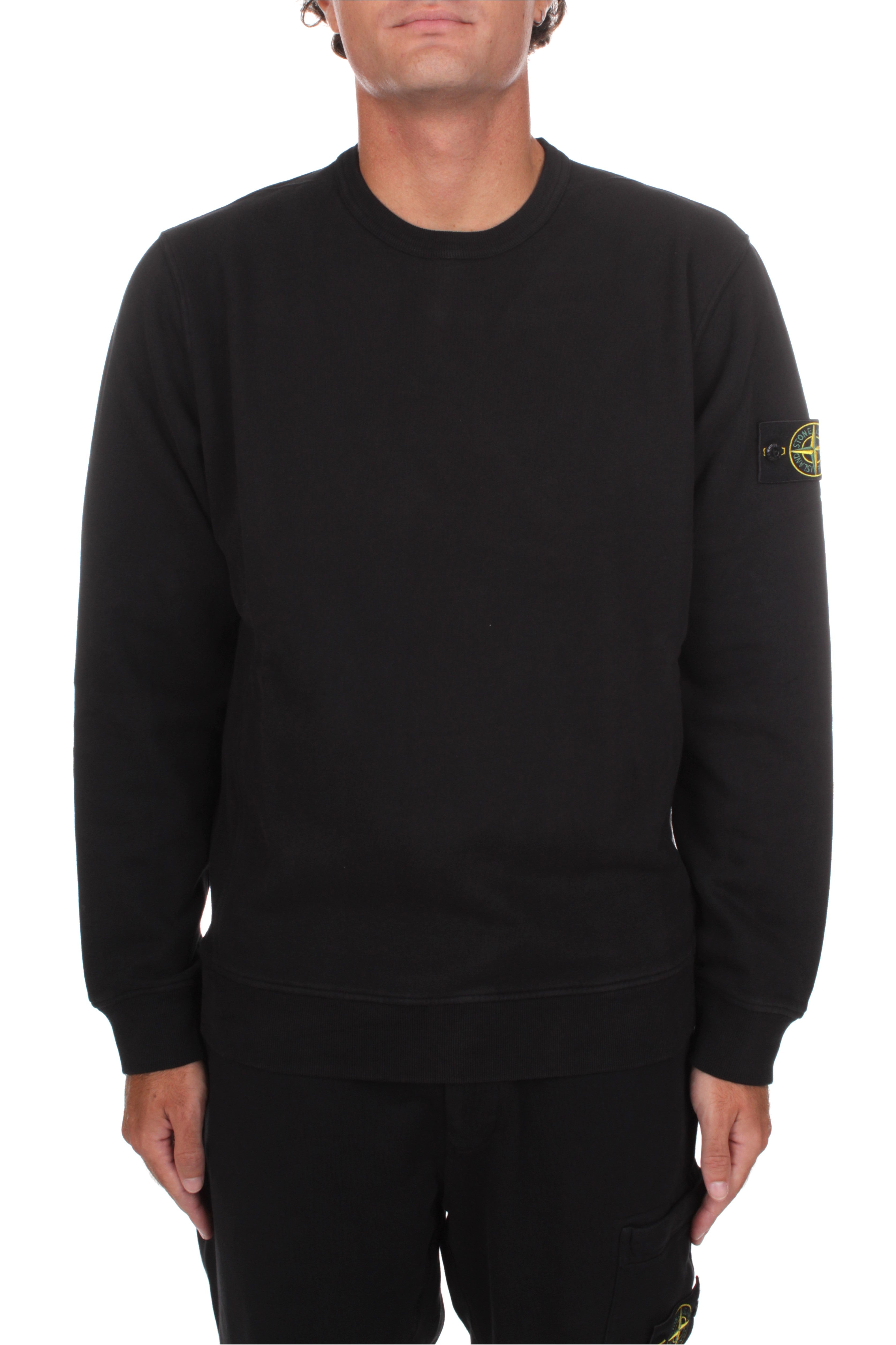 FELPE Nero Stone Island