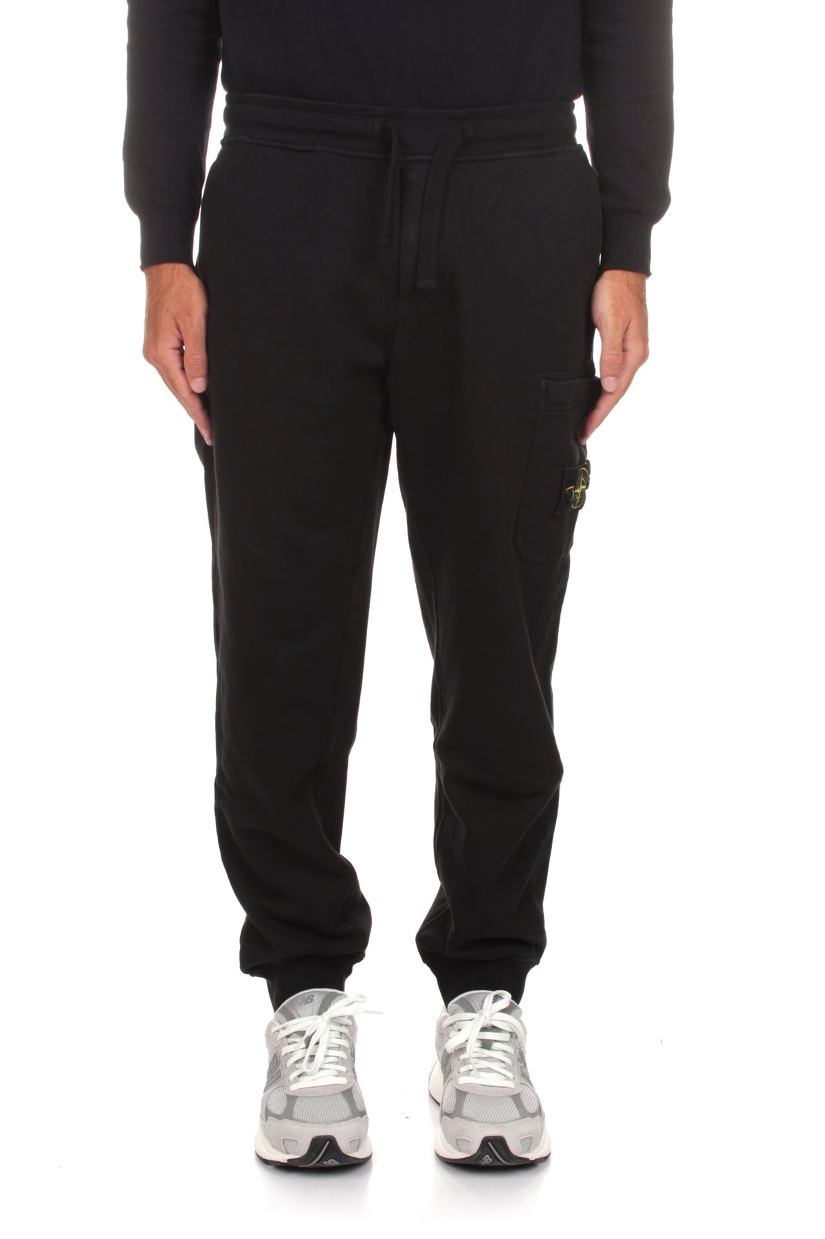 PANTALONI TUTA Nero Stone Island