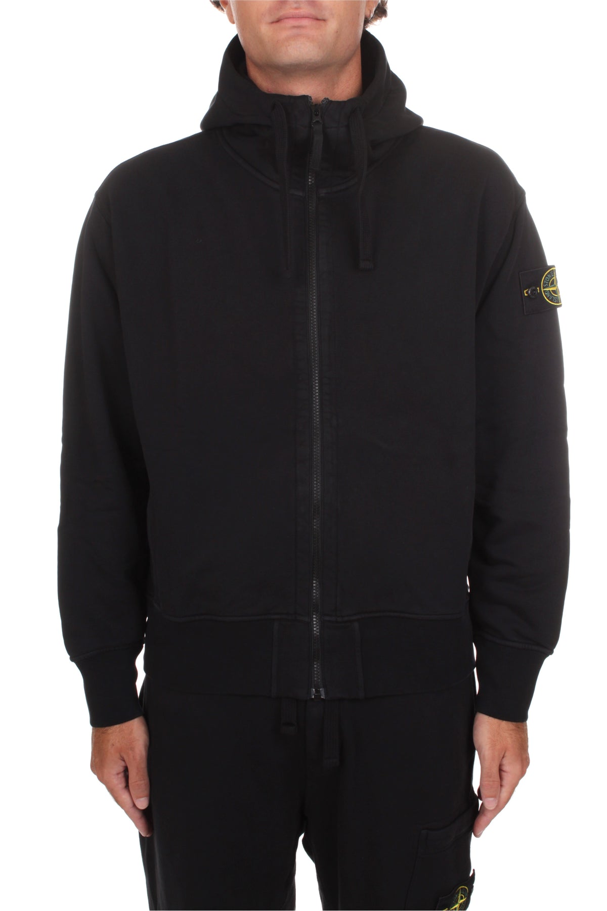 FELPE Nero Stone Island