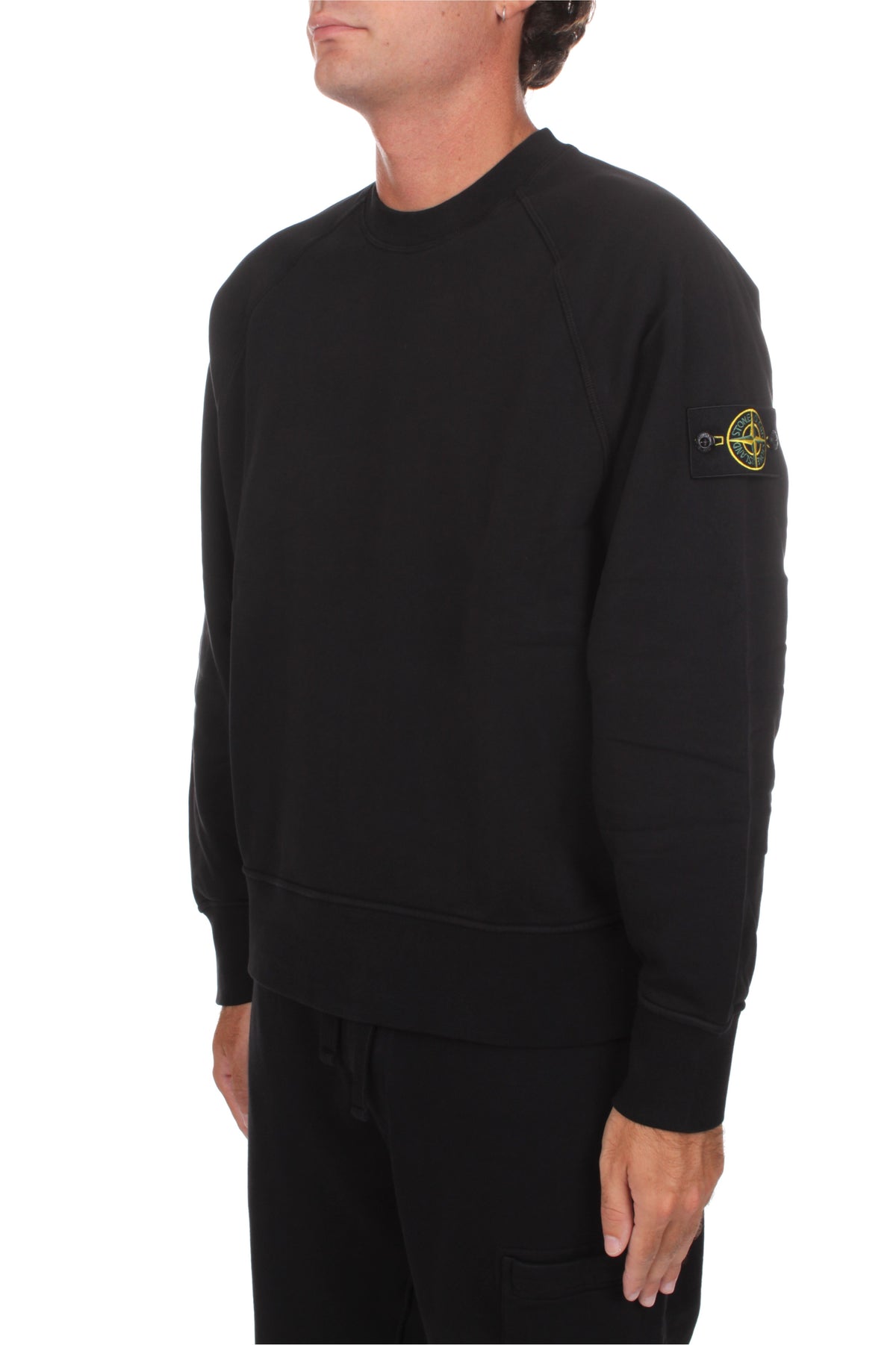 FELPE Nero Stone Island