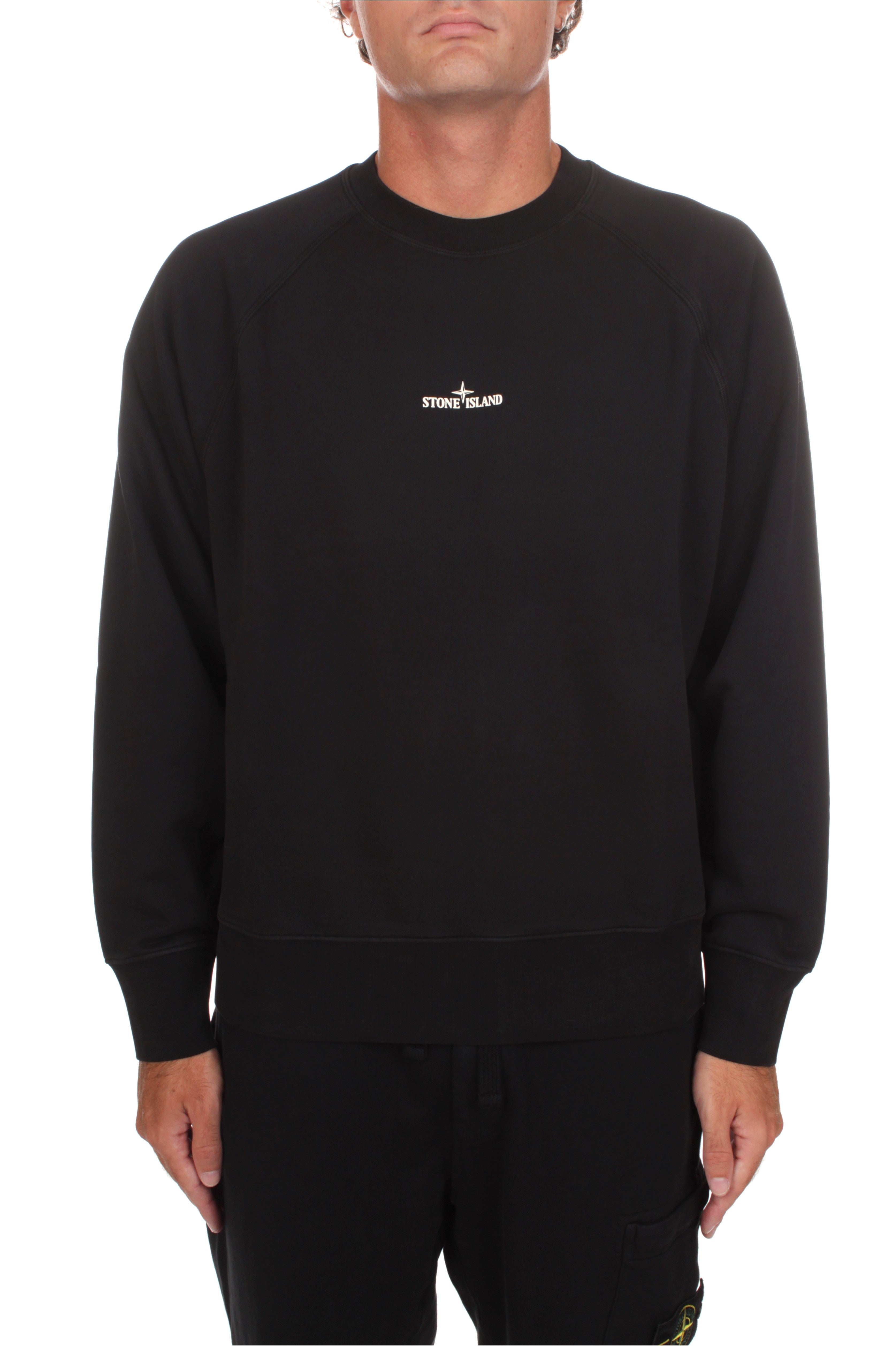 FELPE Nero Stone Island