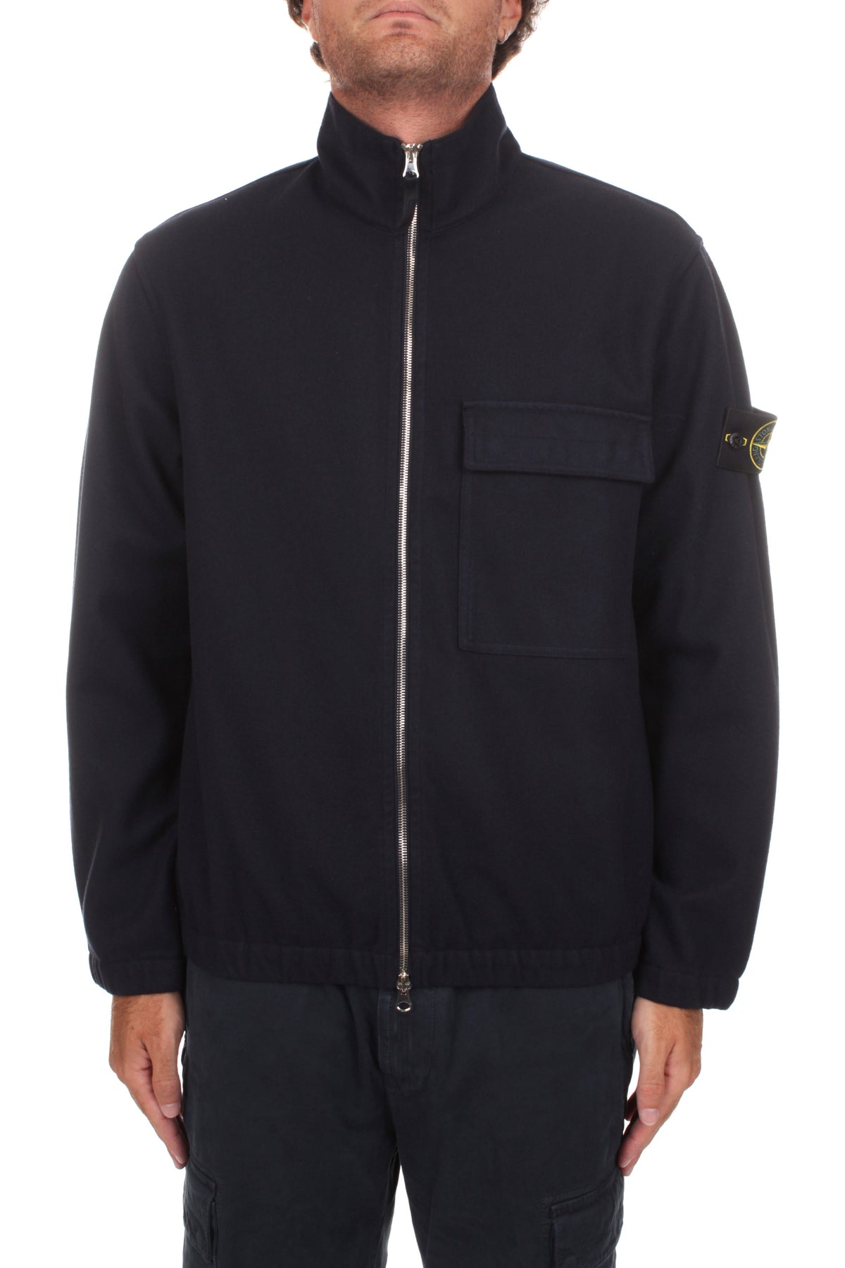 GIACCHE E GIUBBOTTI Blu Stone Island