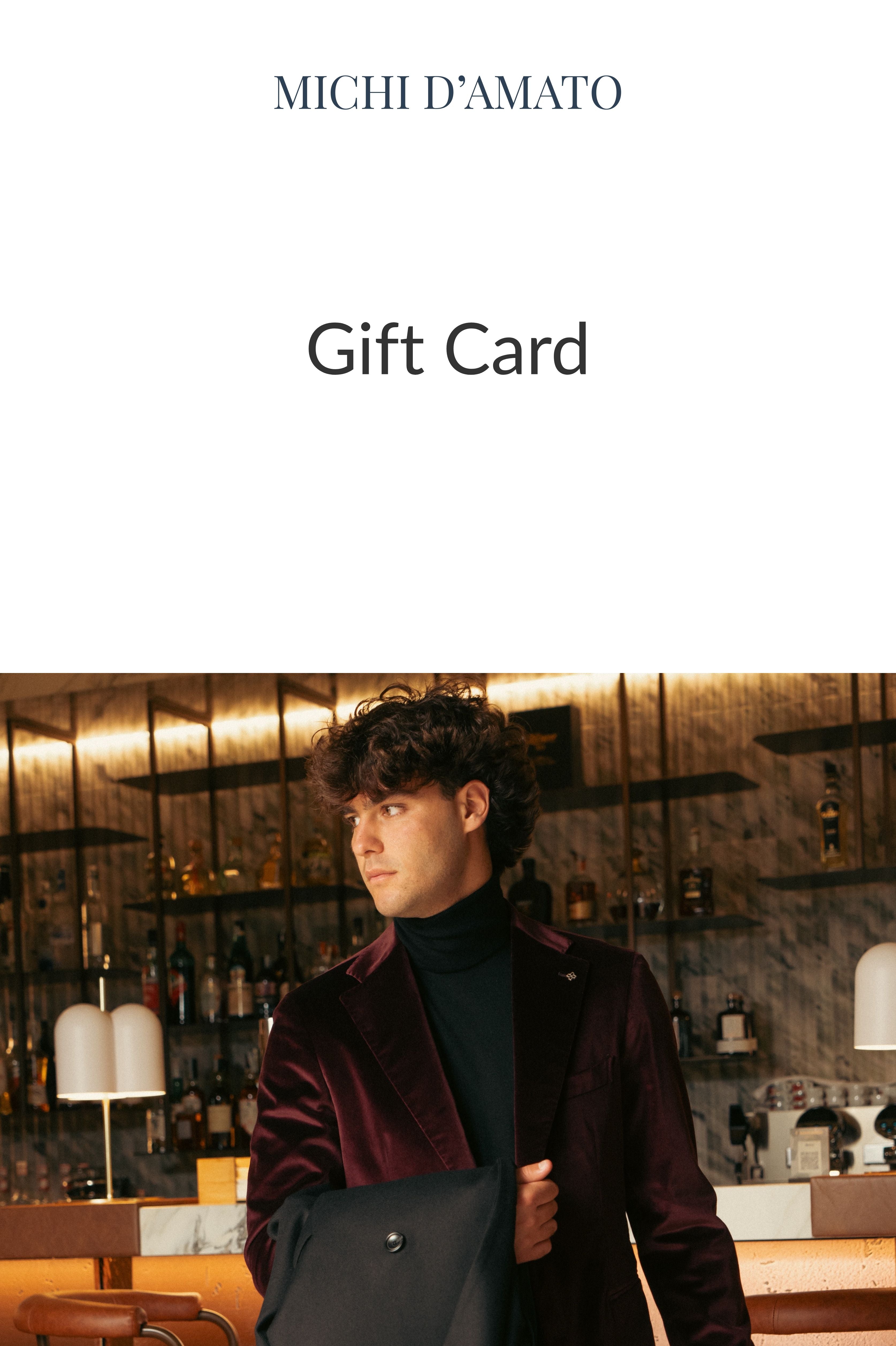 Michi D'Amato gift card