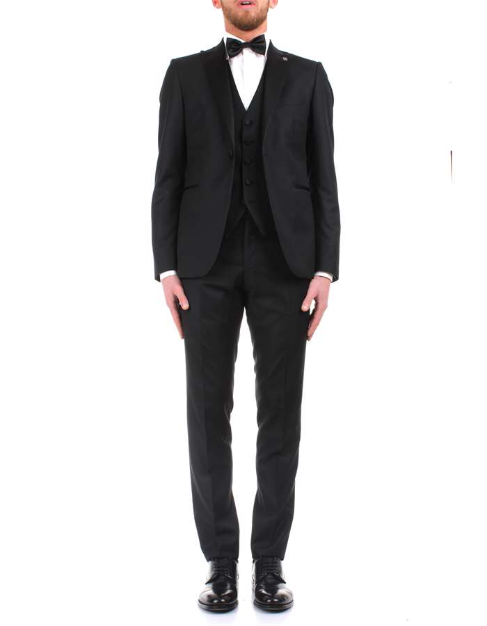 Tagliatore Suits Formal shirts Man EFBR15A0106UEZ270 NERO 0 