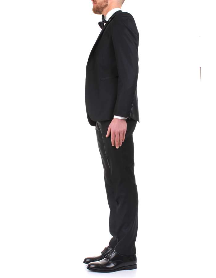 Tagliatore Suits Formal shirts Man EFBR15A0106UEZ270 NERO 2 