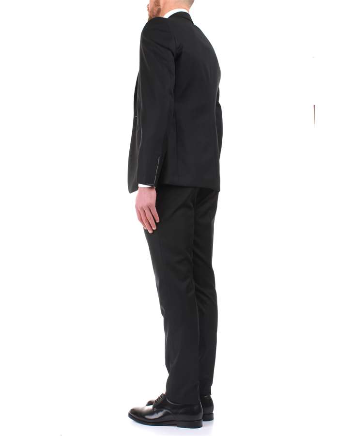 Tagliatore Suits Formal shirts Man EFBR15A0106UEZ270 NERO 3 