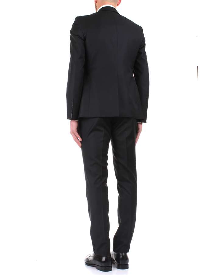 Tagliatore Suits Formal shirts Man EFBR15A0106UEZ270 NERO 4 