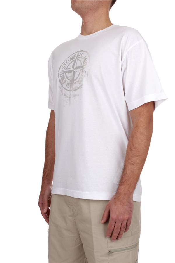Stone Island T-shirt Manica Corta Uomo 80152RC87 V0001 1 