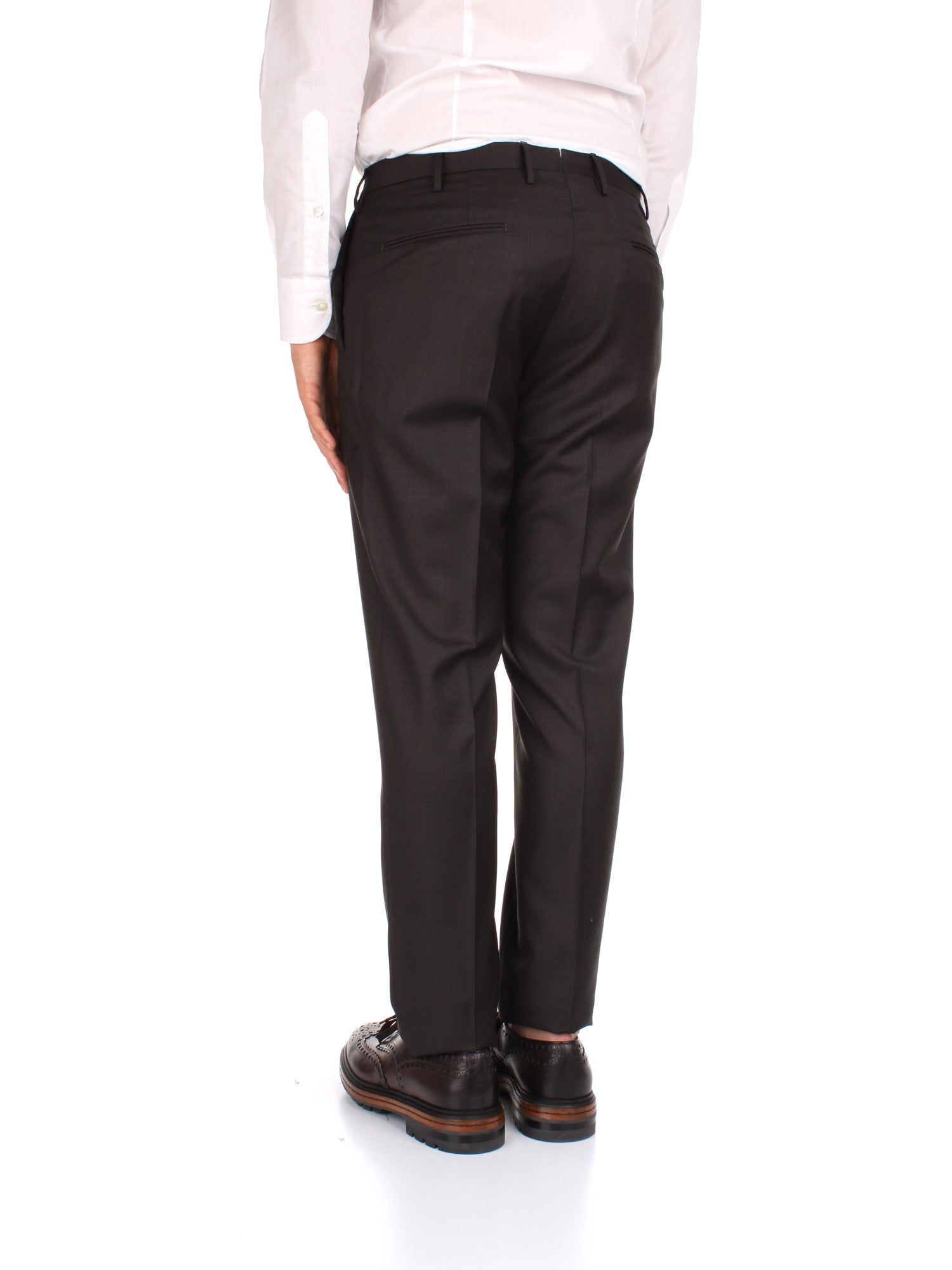 PANTALONI Marrone Incotex