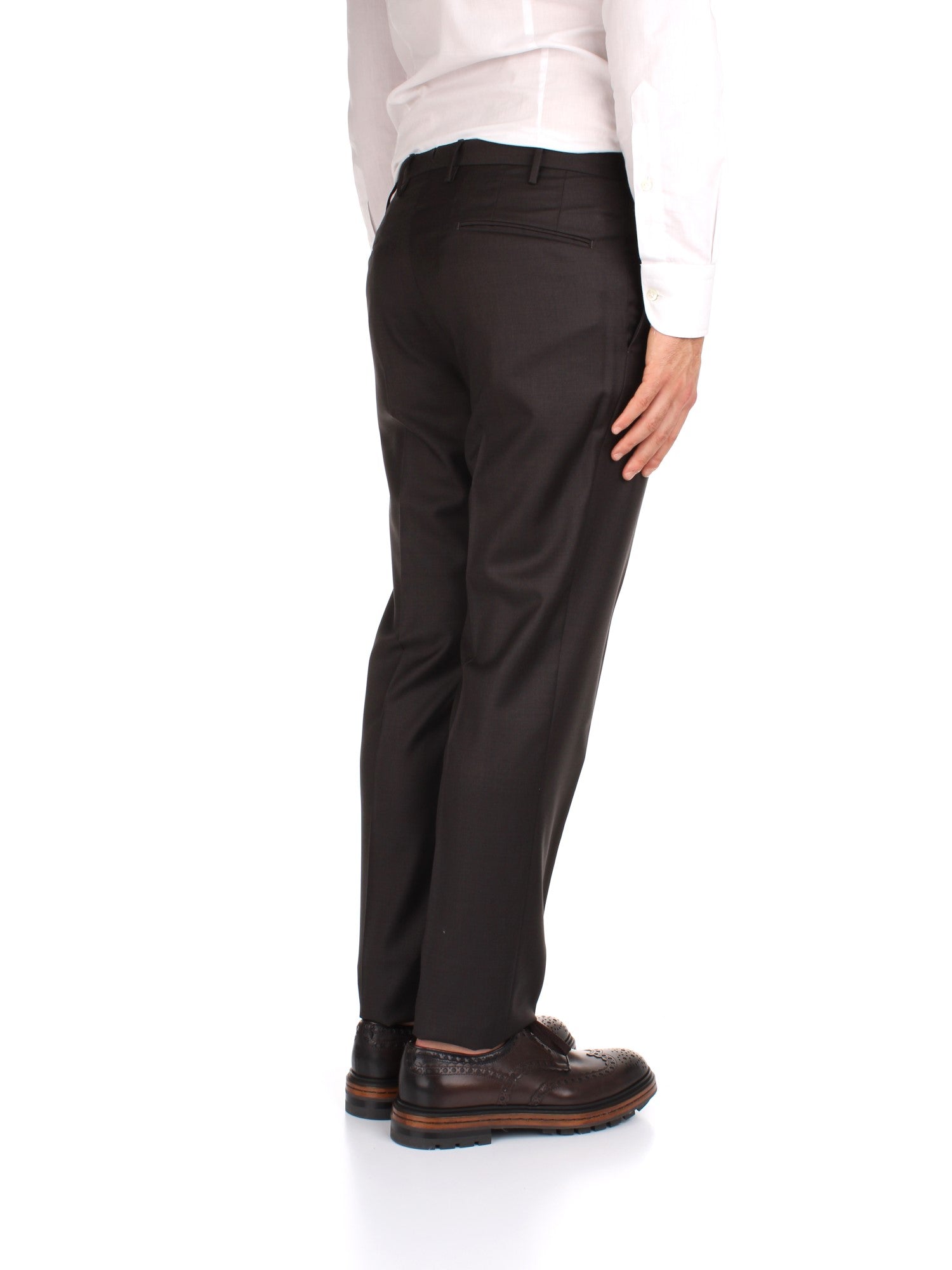 PANTALONI Marrone Incotex