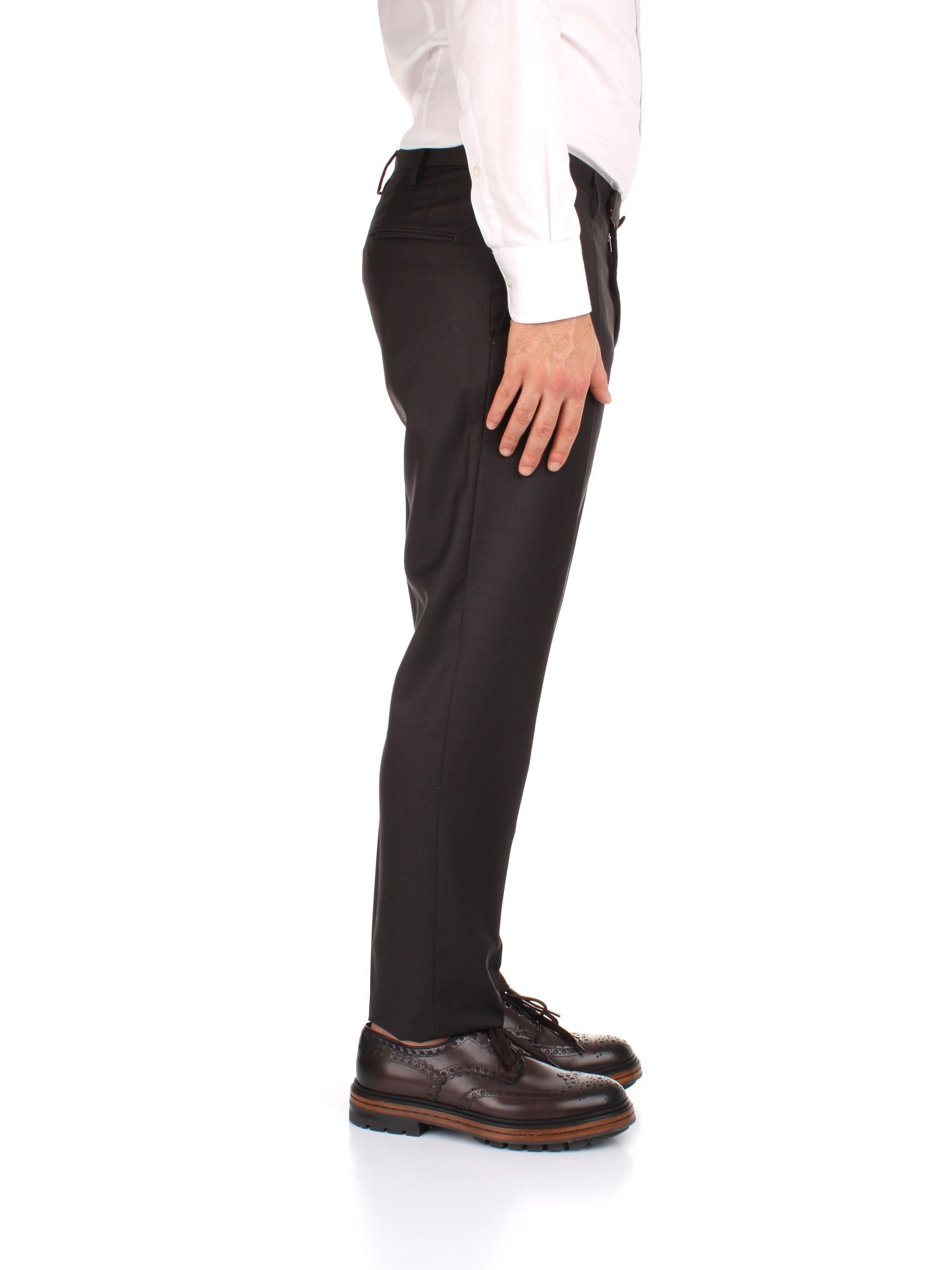 PANTALONI Marrone Incotex