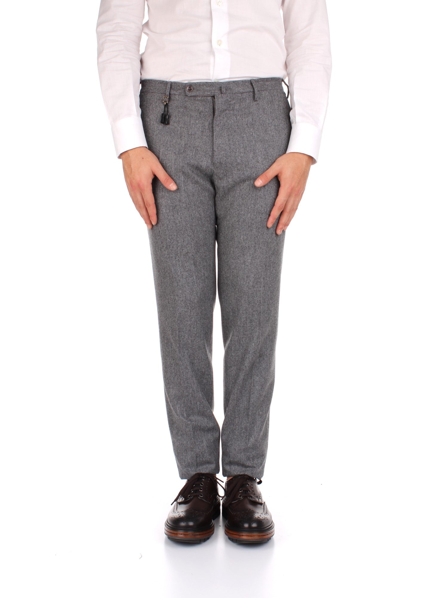 PANTALONI Grigio Incotex