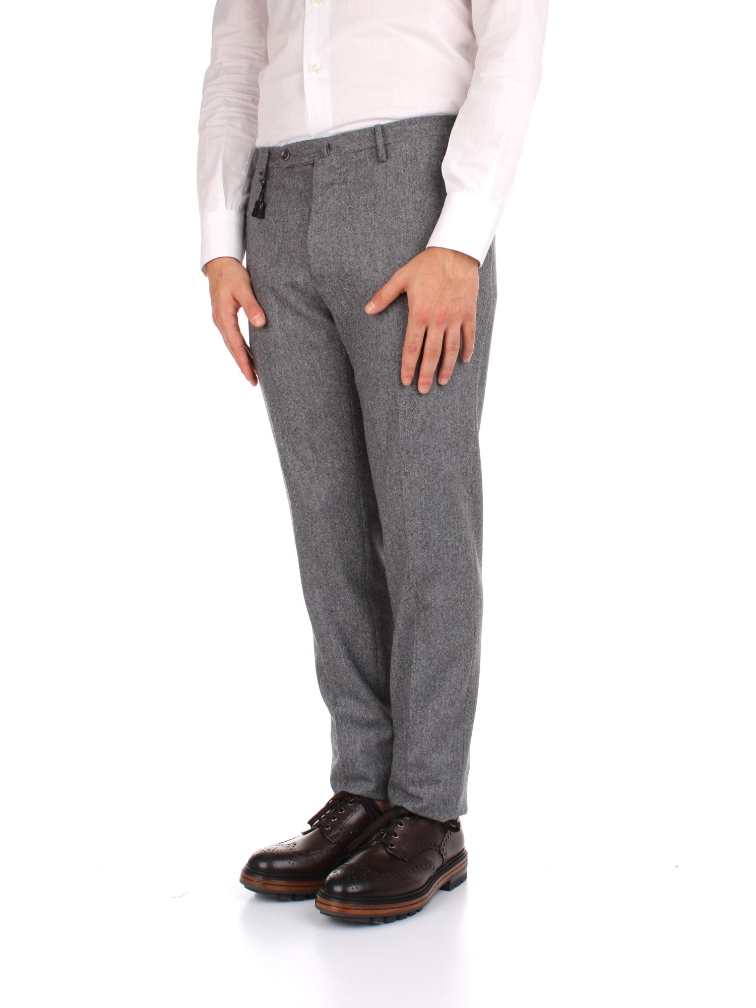 PANTALONI Grigio Incotex