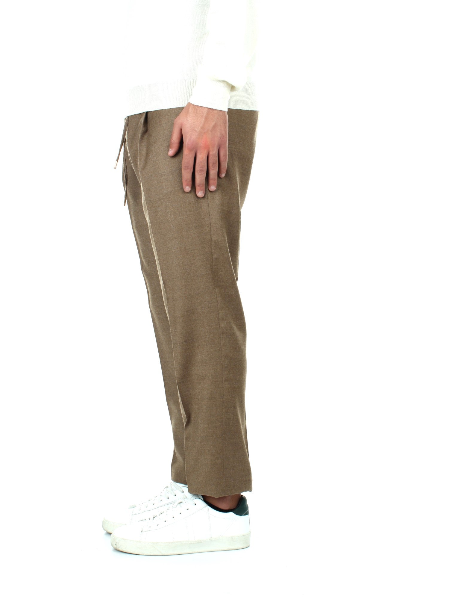PANTALONI Marrone Briglia