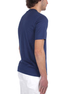 T-SHIRT Blu Fedeli Cashmere