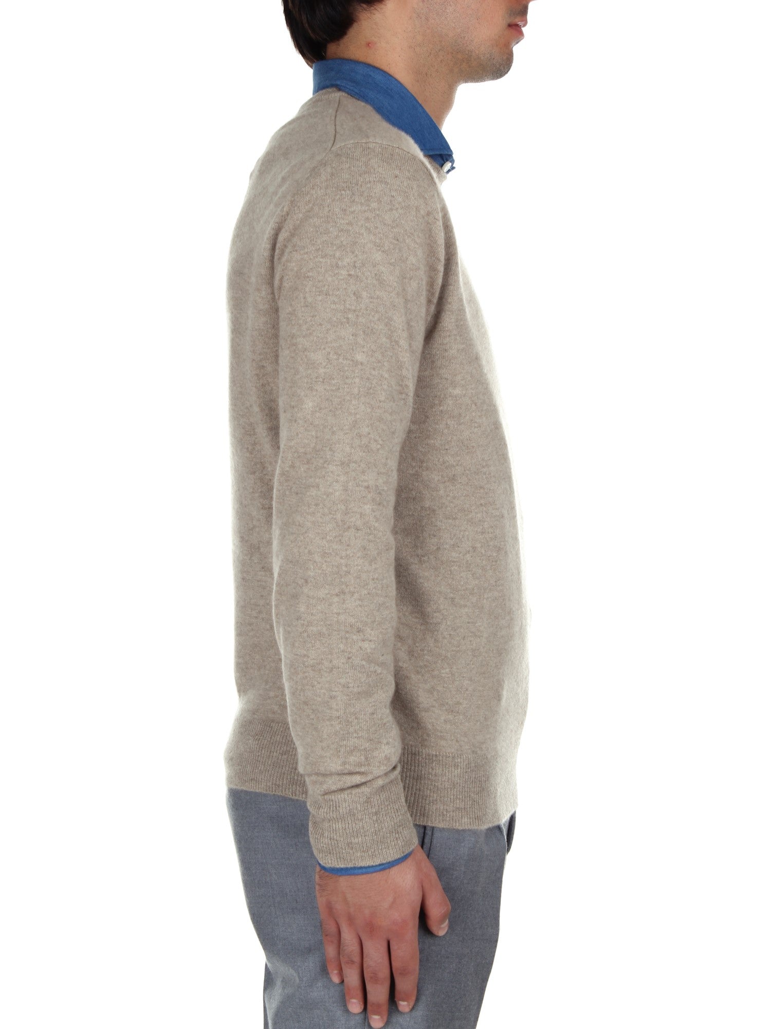 MAGLIE Beige Bramani Cashmere