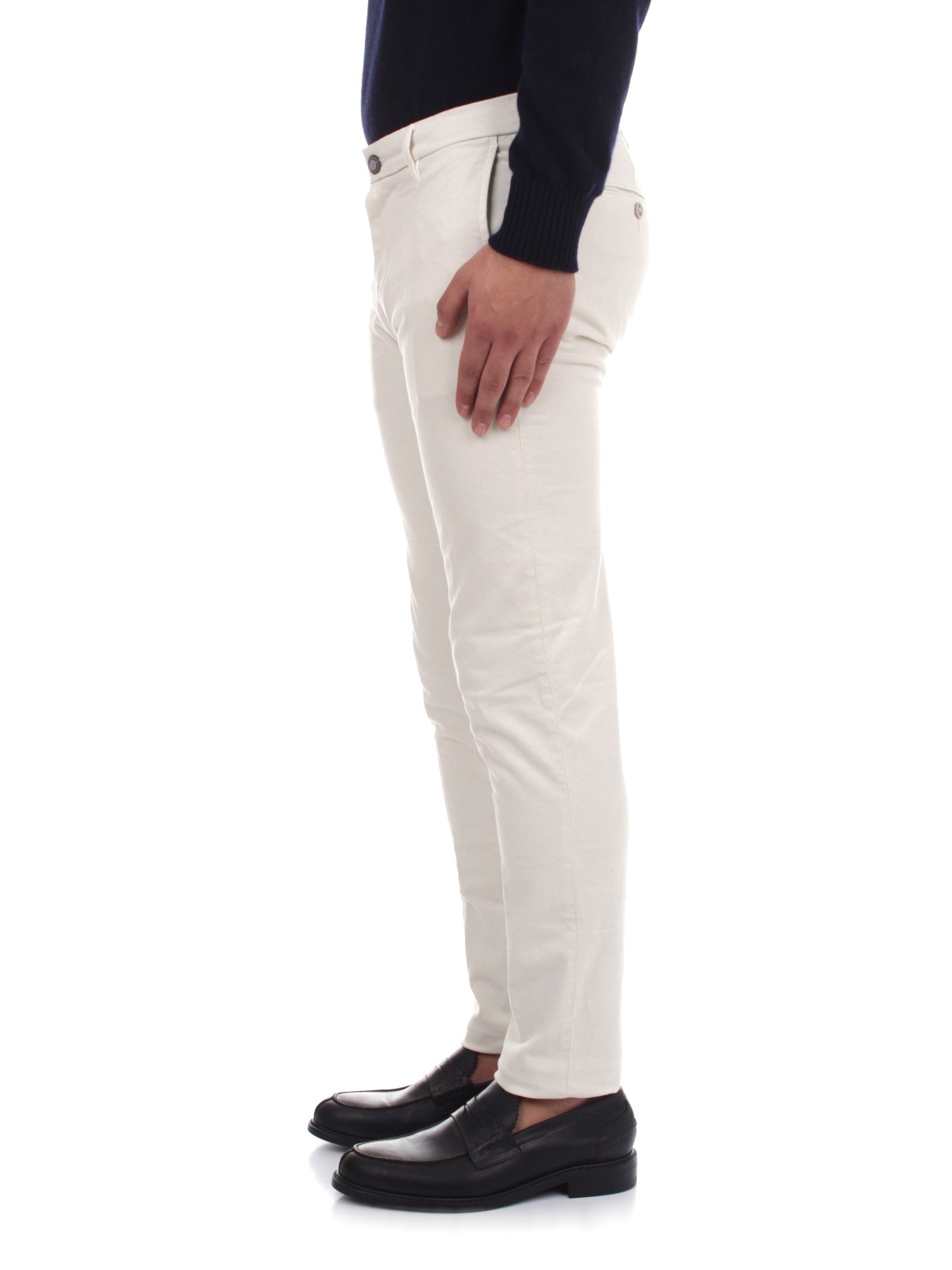 PANTALONI Bianco Re-hash