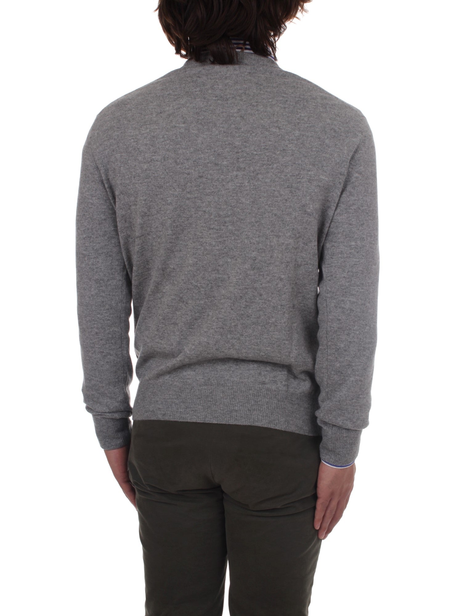 MAGLIE Grigio Bramani Cashmere