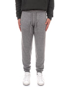 PANTALONI TUTA Grigio Bramani Cashmere