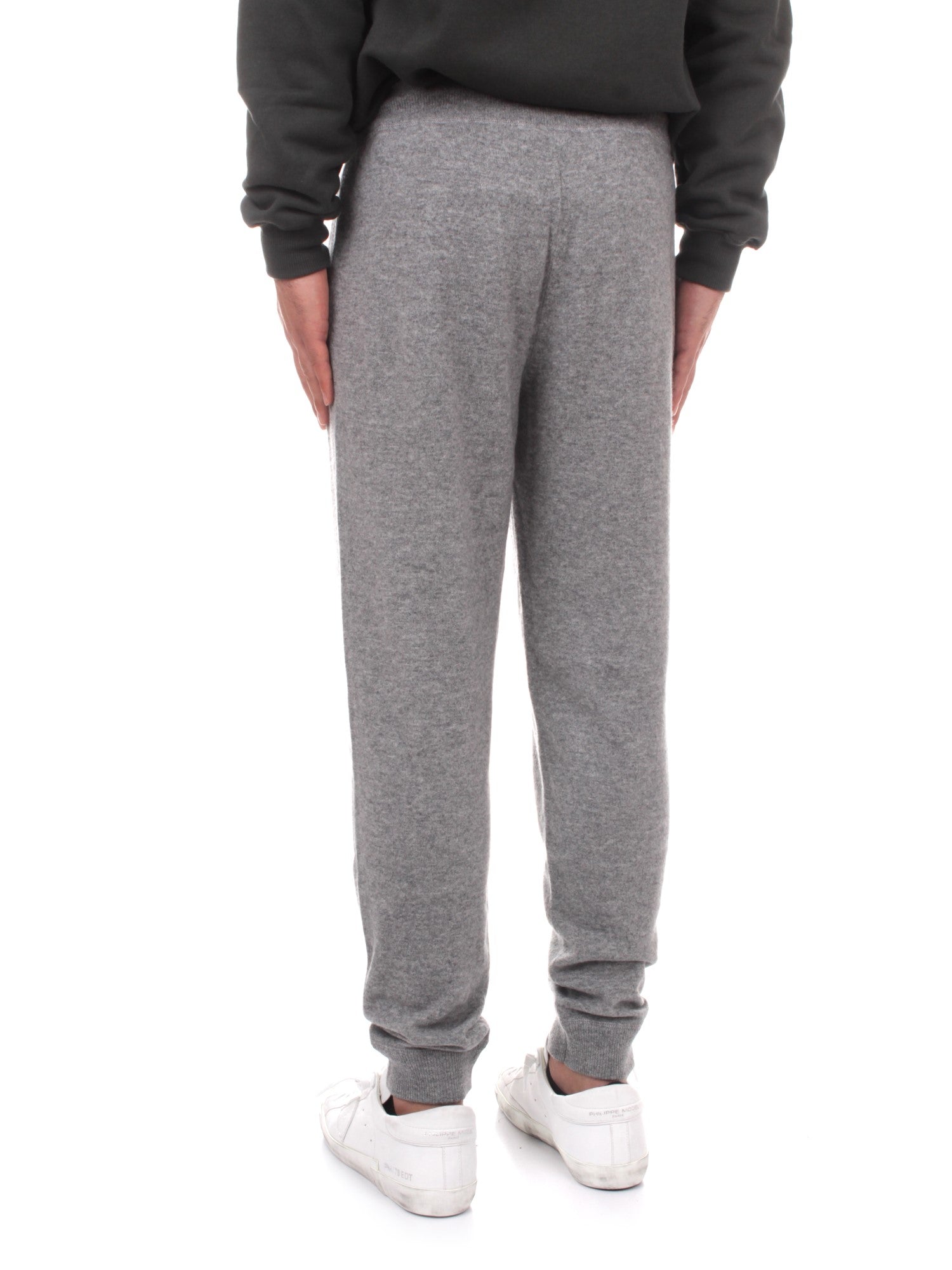 PANTALONI TUTA Grigio Bramani Cashmere