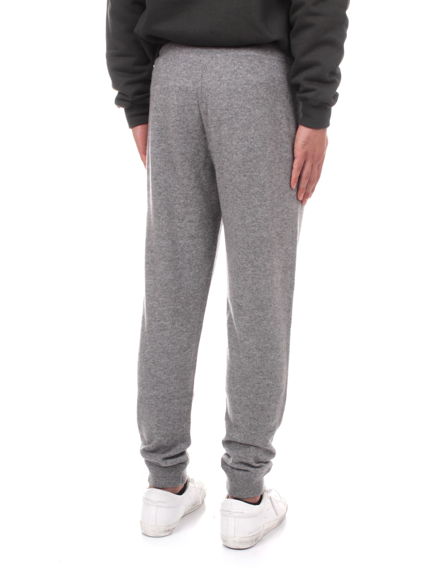 PANTALONI TUTA Grigio Bramani Cashmere