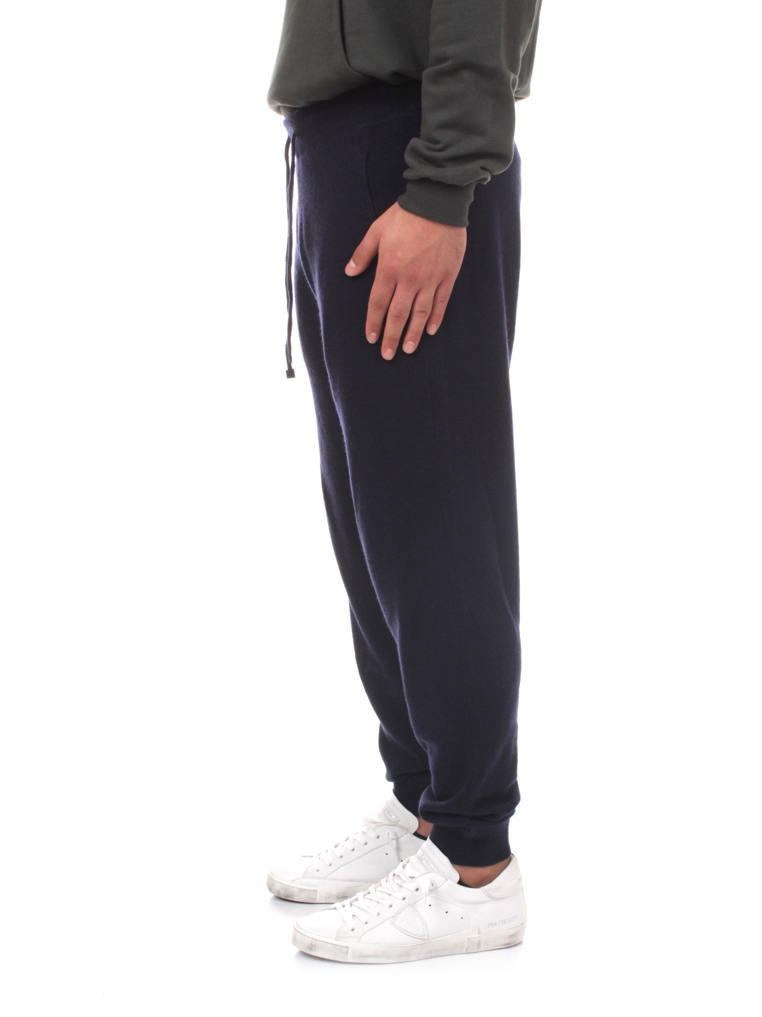 PANTALONI TUTA Blu Bramani Cashmere