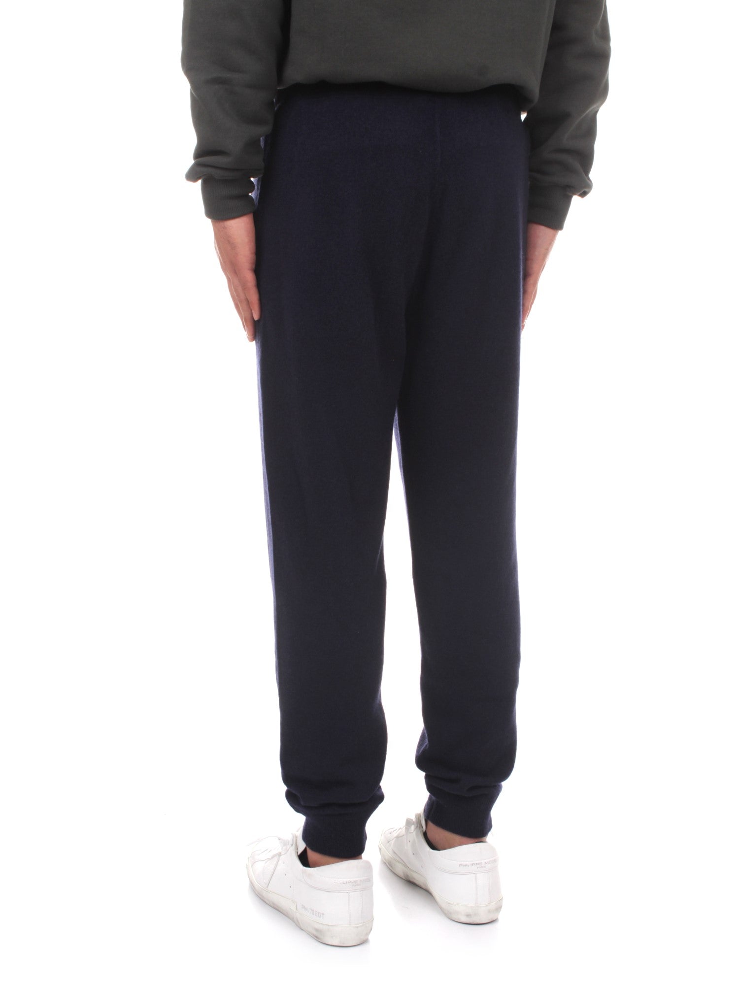 PANTALONI TUTA Blu Bramani Cashmere