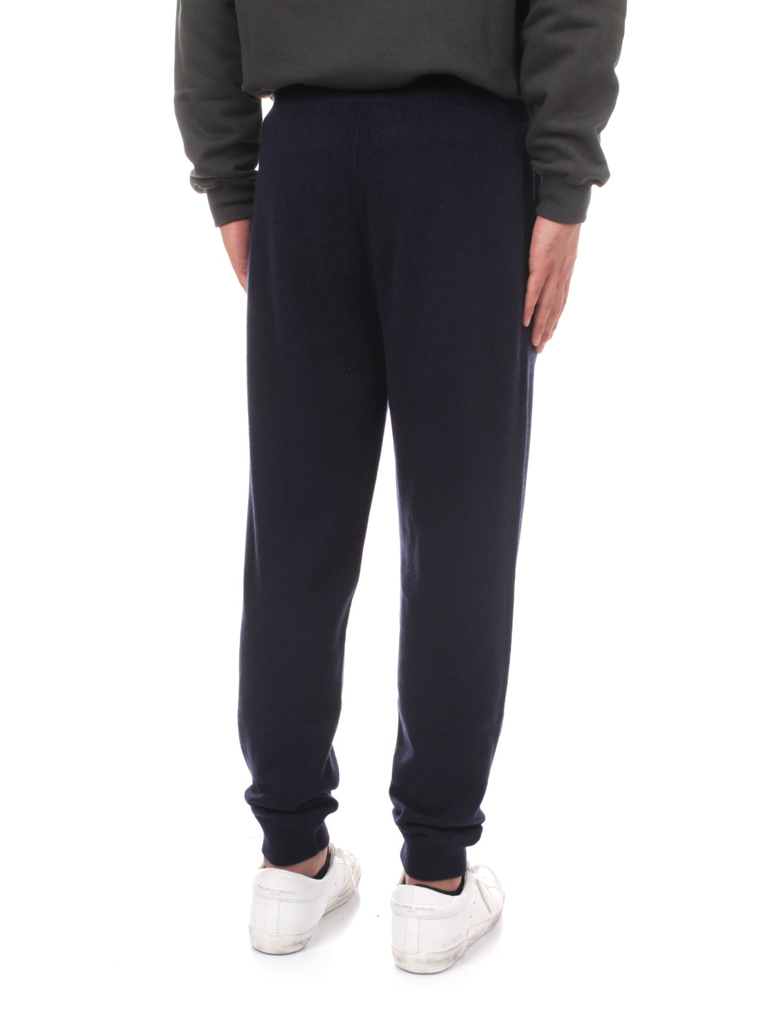 PANTALONI TUTA Blu Bramani Cashmere