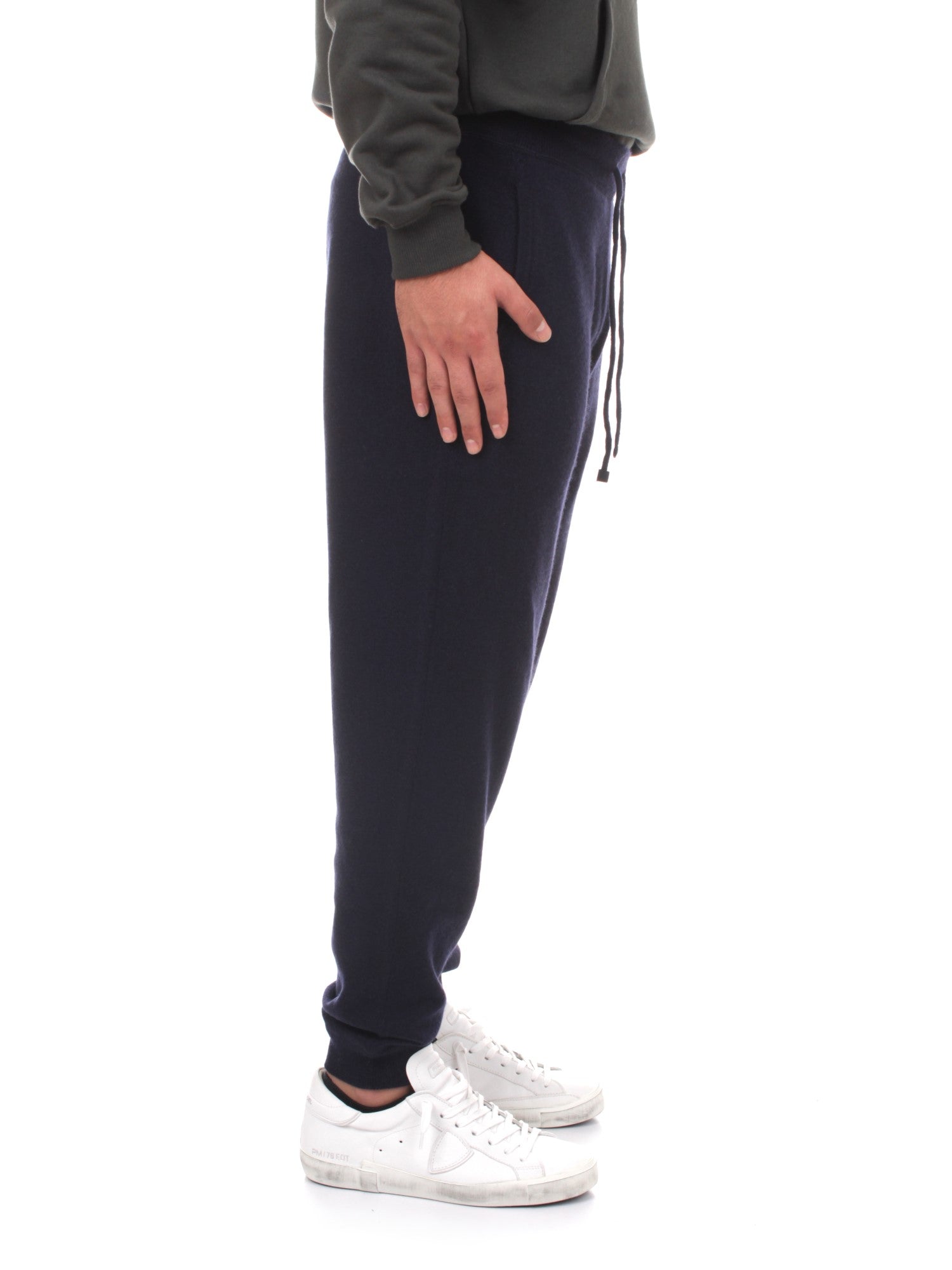 PANTALONI TUTA Blu Bramani Cashmere