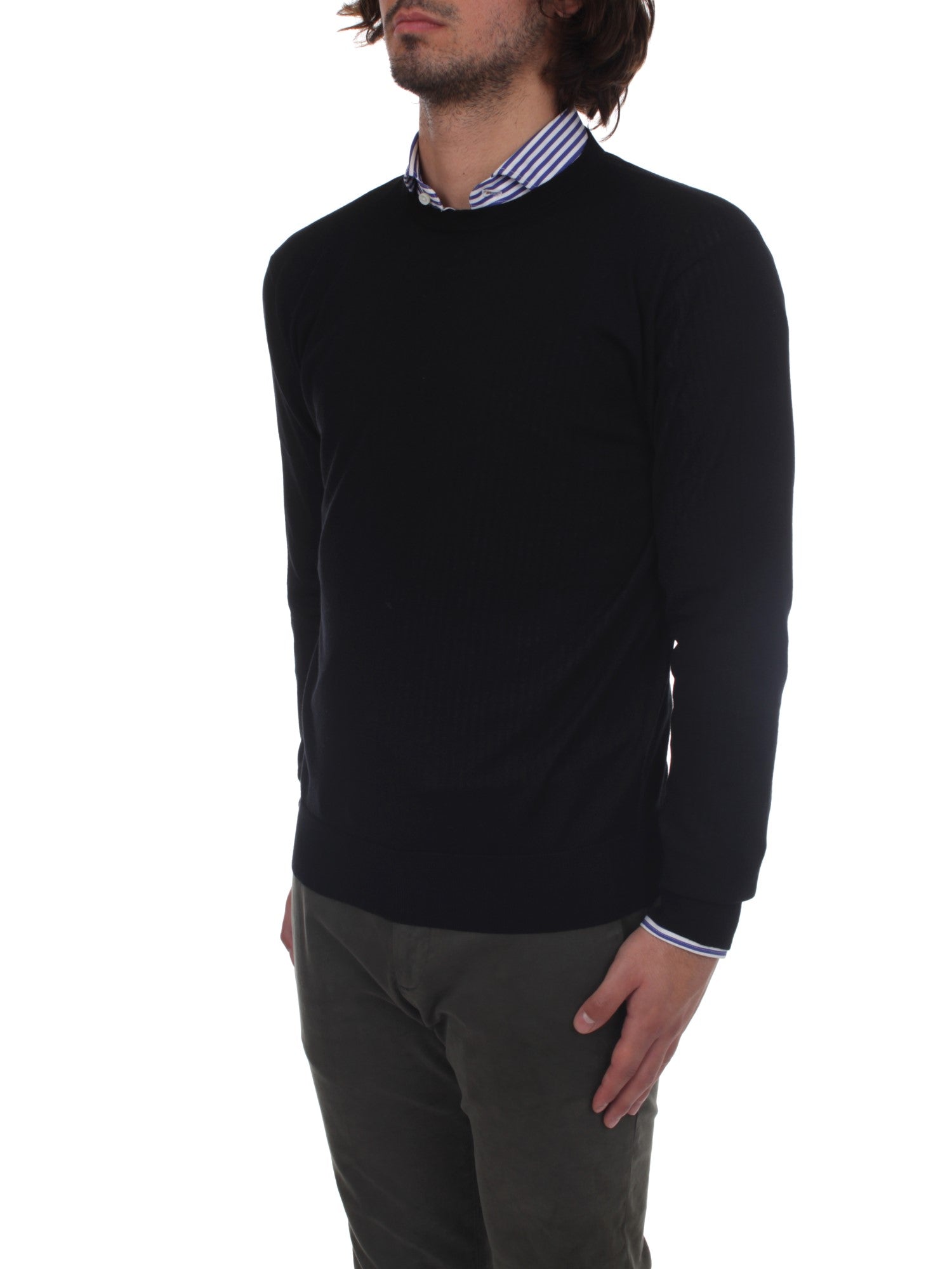 MAGLIE Nero Bramani Cashmere