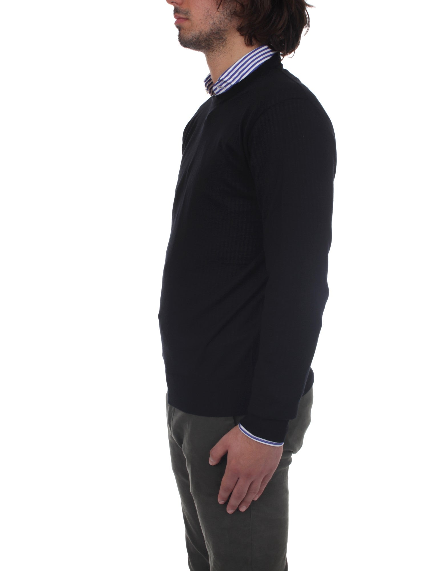 MAGLIE Nero Bramani Cashmere