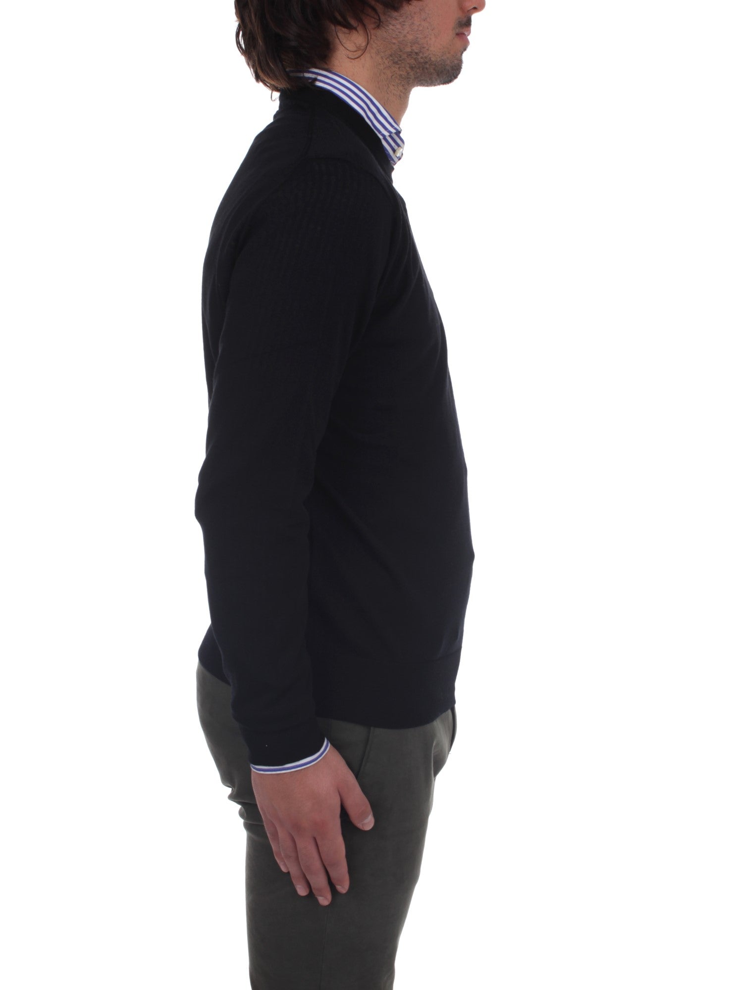 MAGLIE Nero Bramani Cashmere