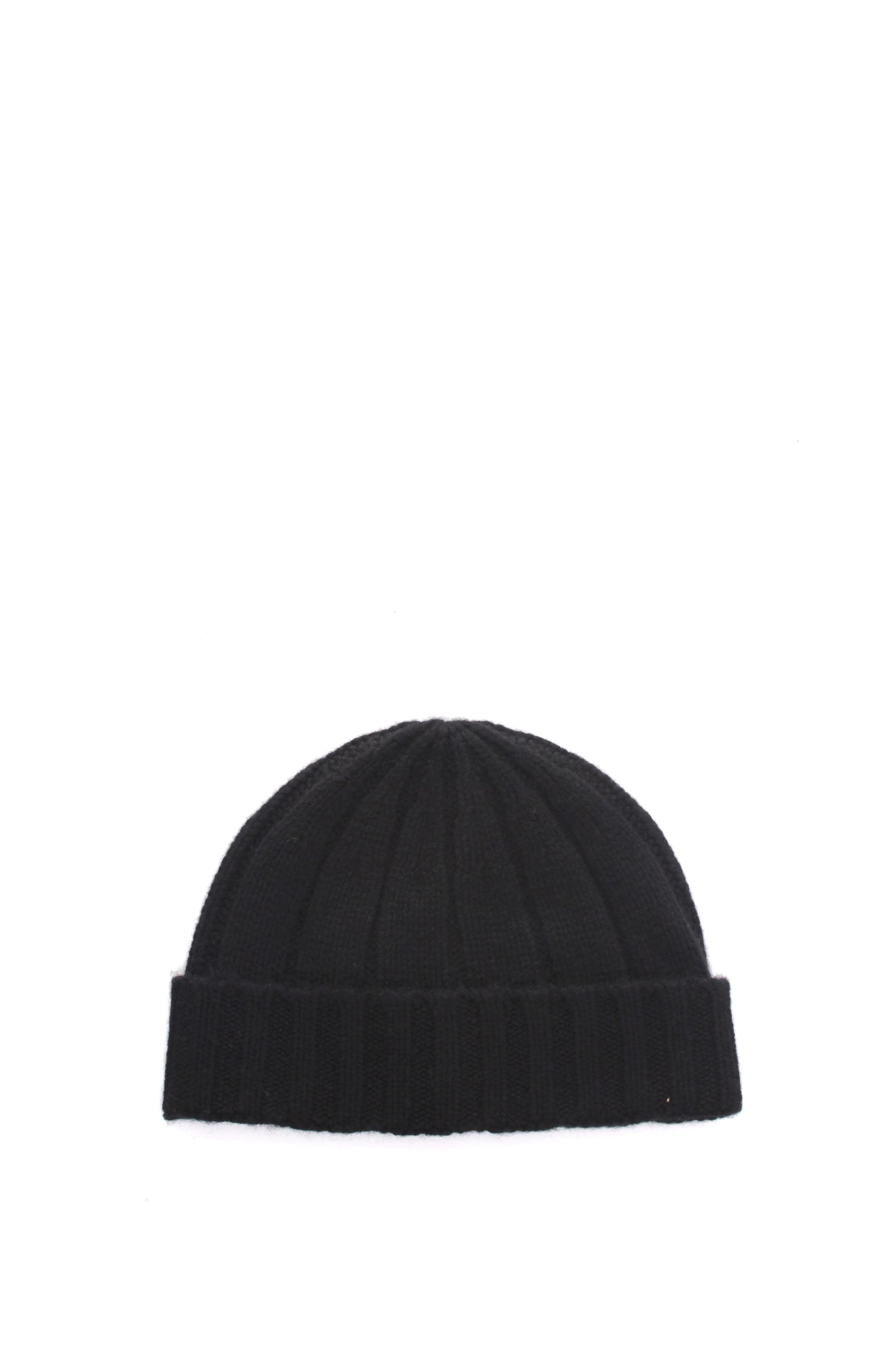 BRAMANI CASHMERE BEANIE CAP BLACK – Michi D'Amato