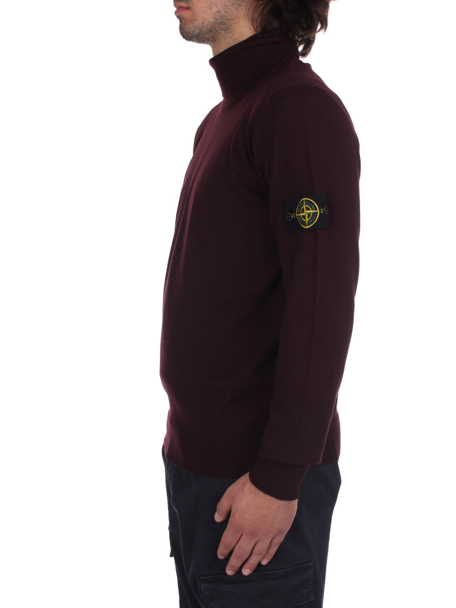 Dolcevita Maglia A Collo Alto Rossa MAGLIA DOLCEVITA STONE ISLAND MOSTO V0011 – Michi D'Amato