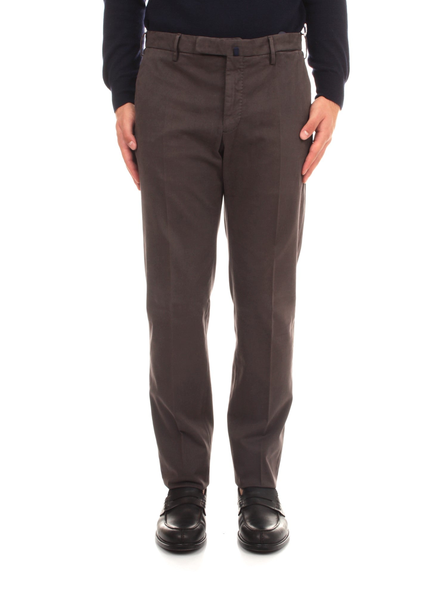 PANTALONI INCOTEX 1951 MARRONE SCURO 622 – Michi D'Amato