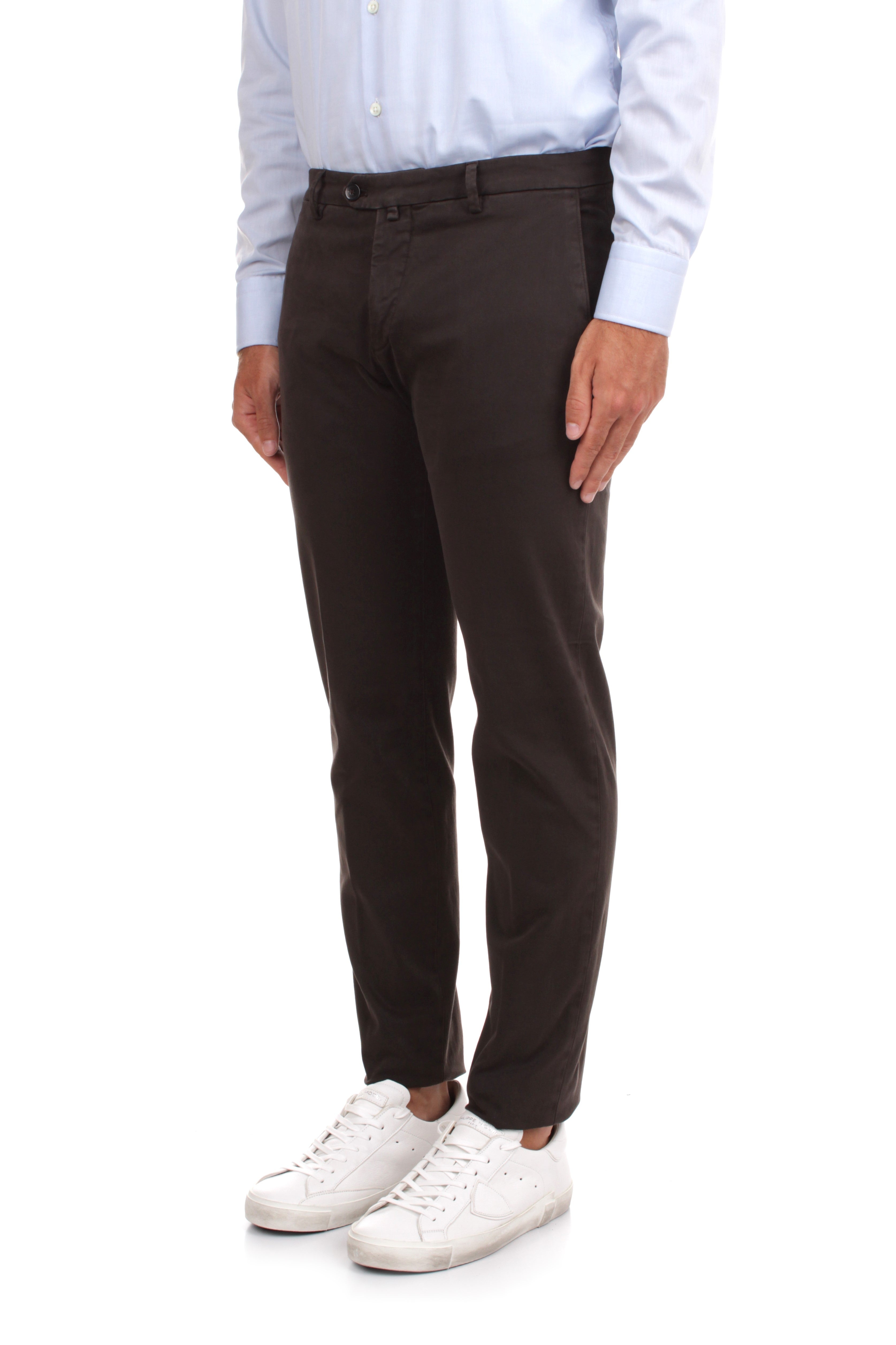 PANTALONI Marrone Briglia