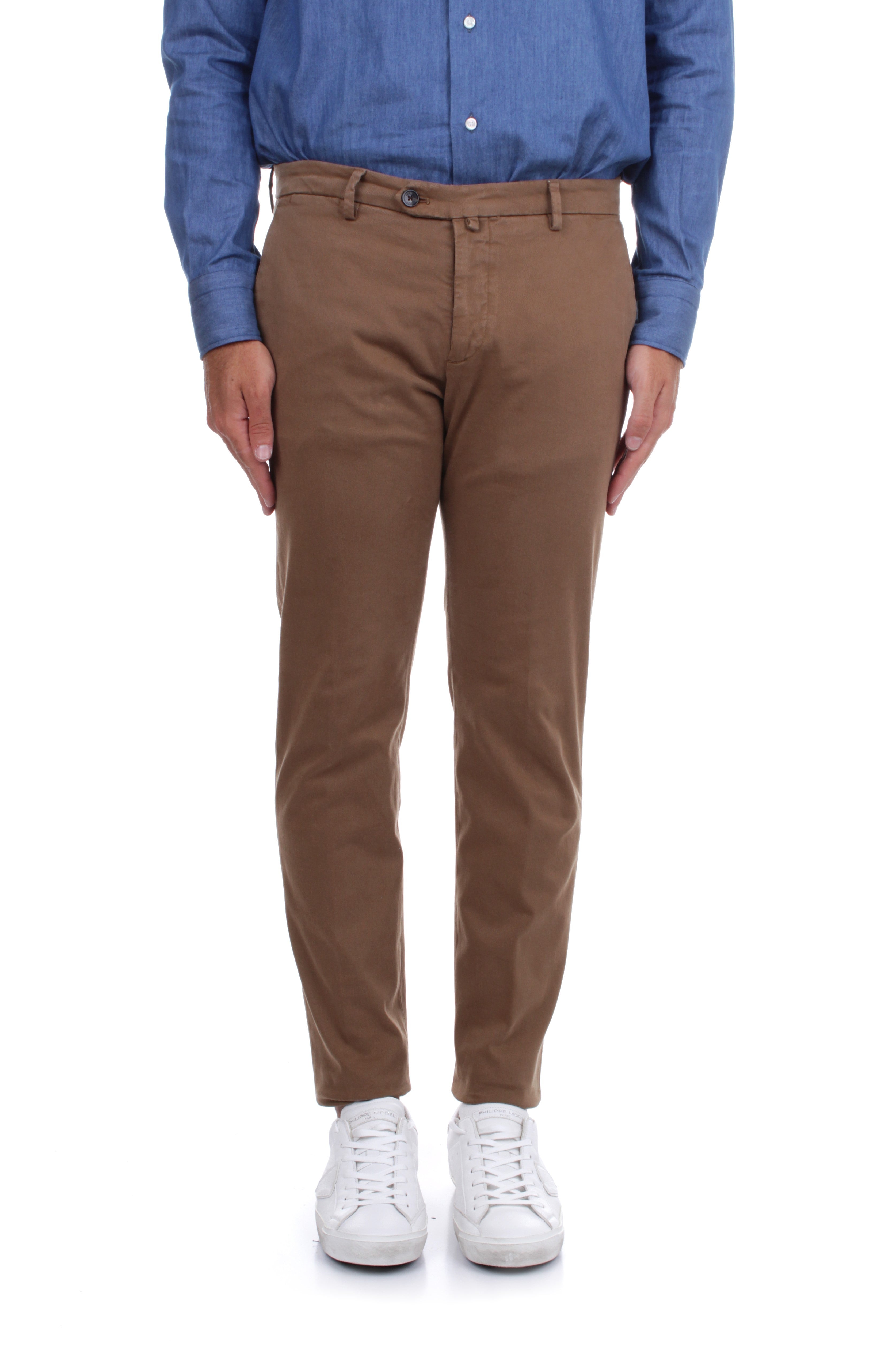 PANTALONI Marrone Briglia
