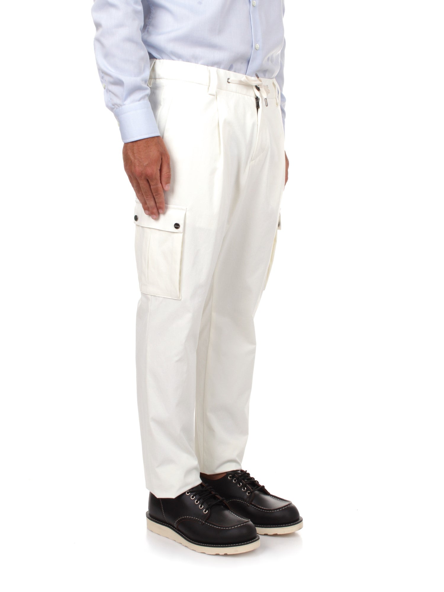 PANTALONI Bianco Herno