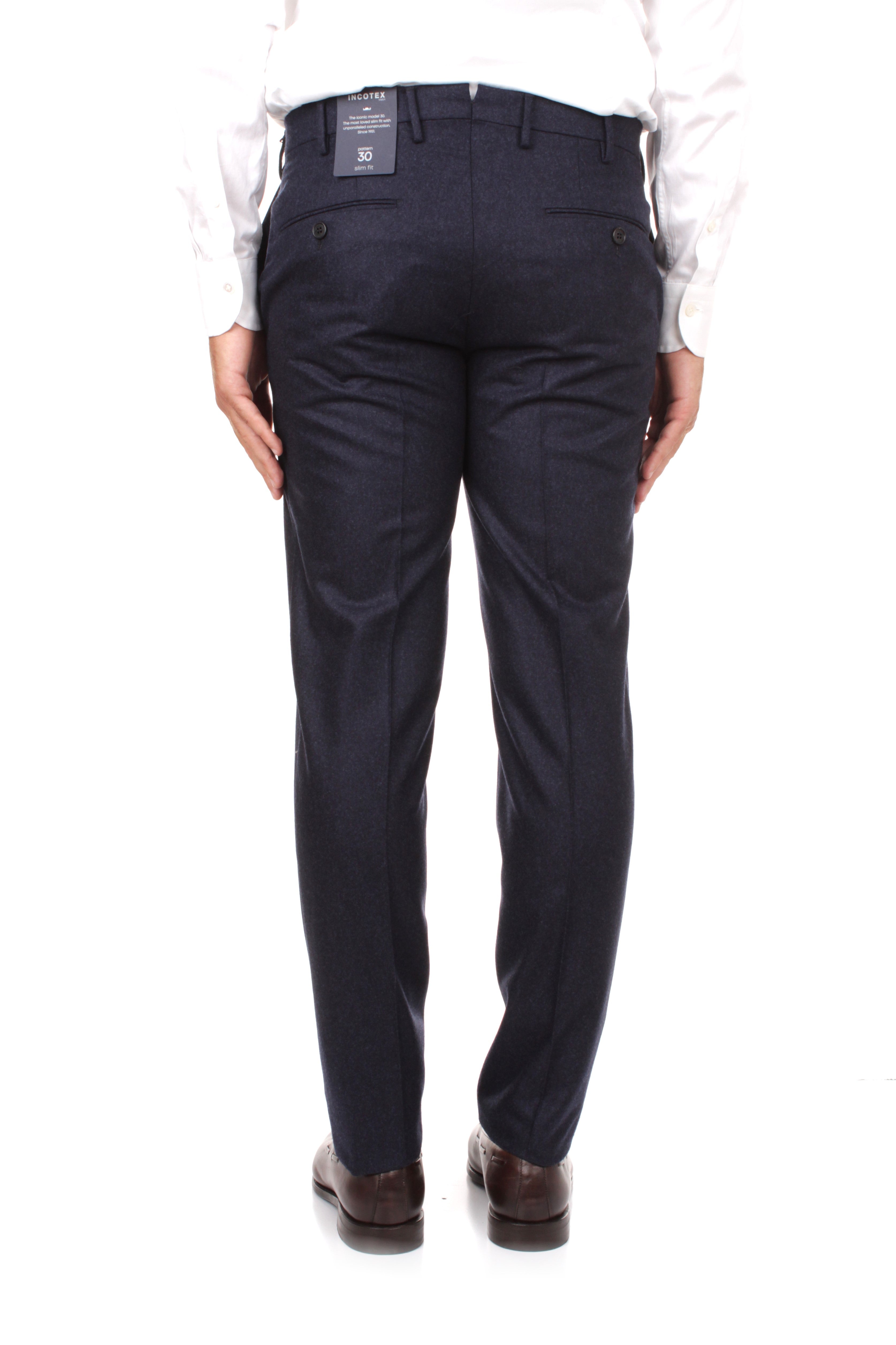 PANTALONI Blu Incotex