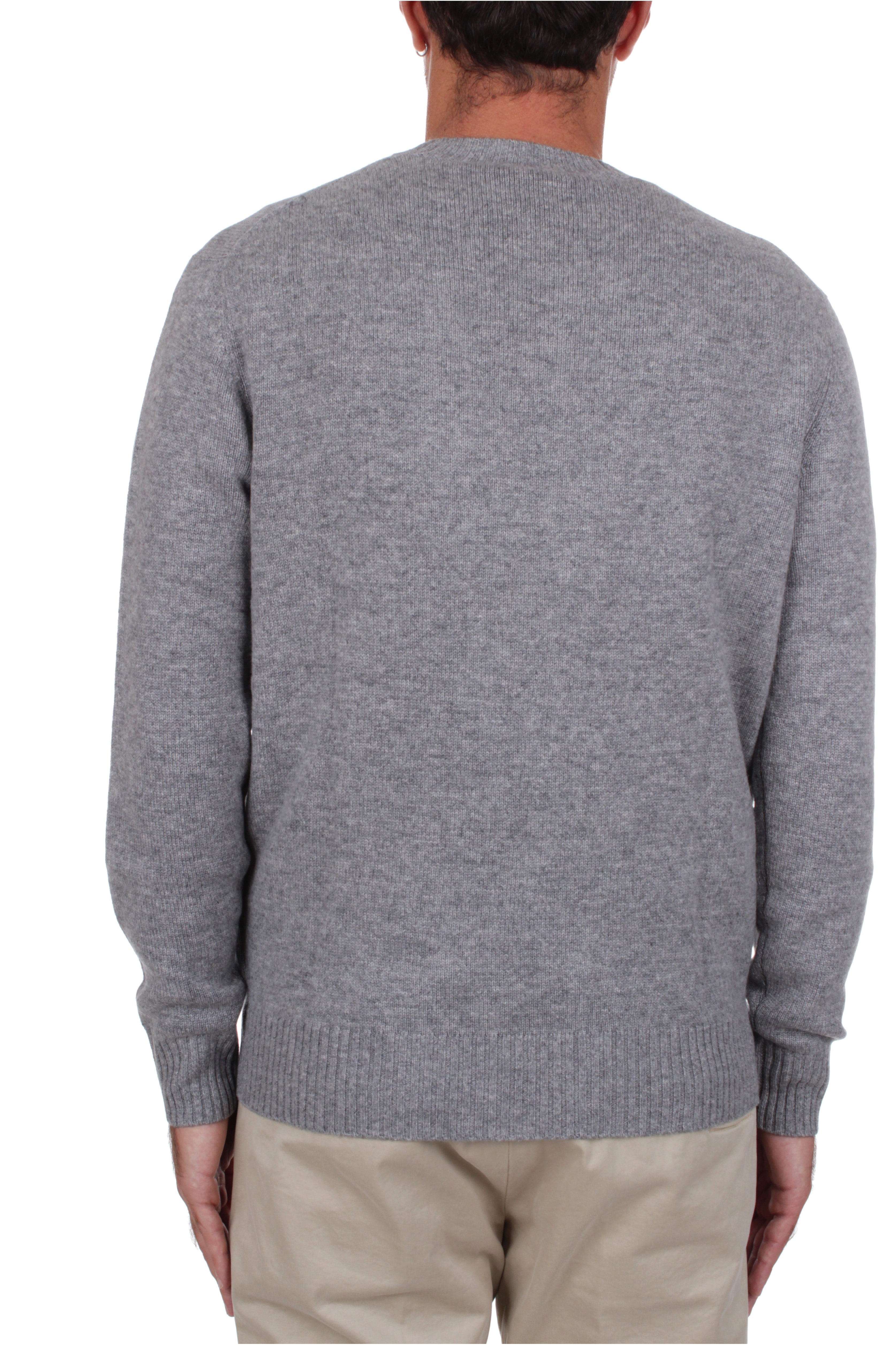 MAGLIE Grigio Bramani Cashmere