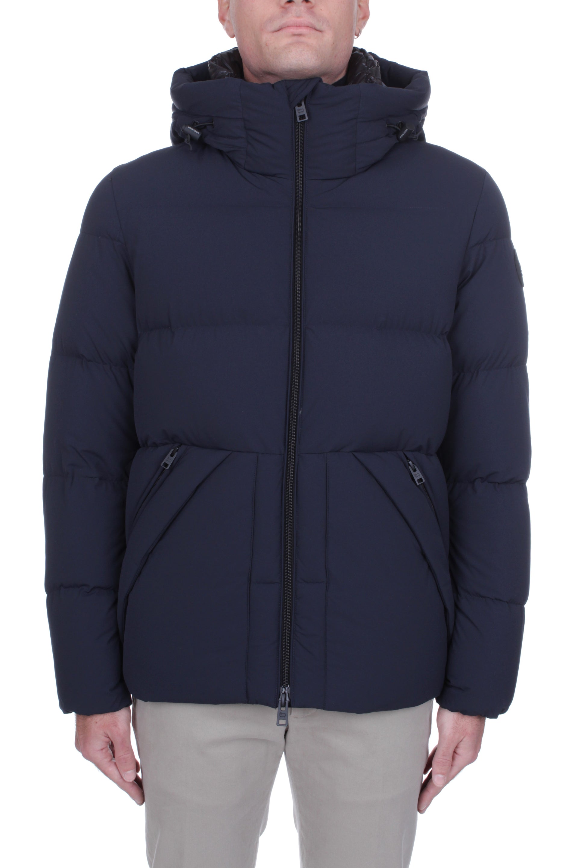 WOOLRICH SIERRA SUPREME DOWN JACKET MELTON BLUE 3989 – Michi D'Amato