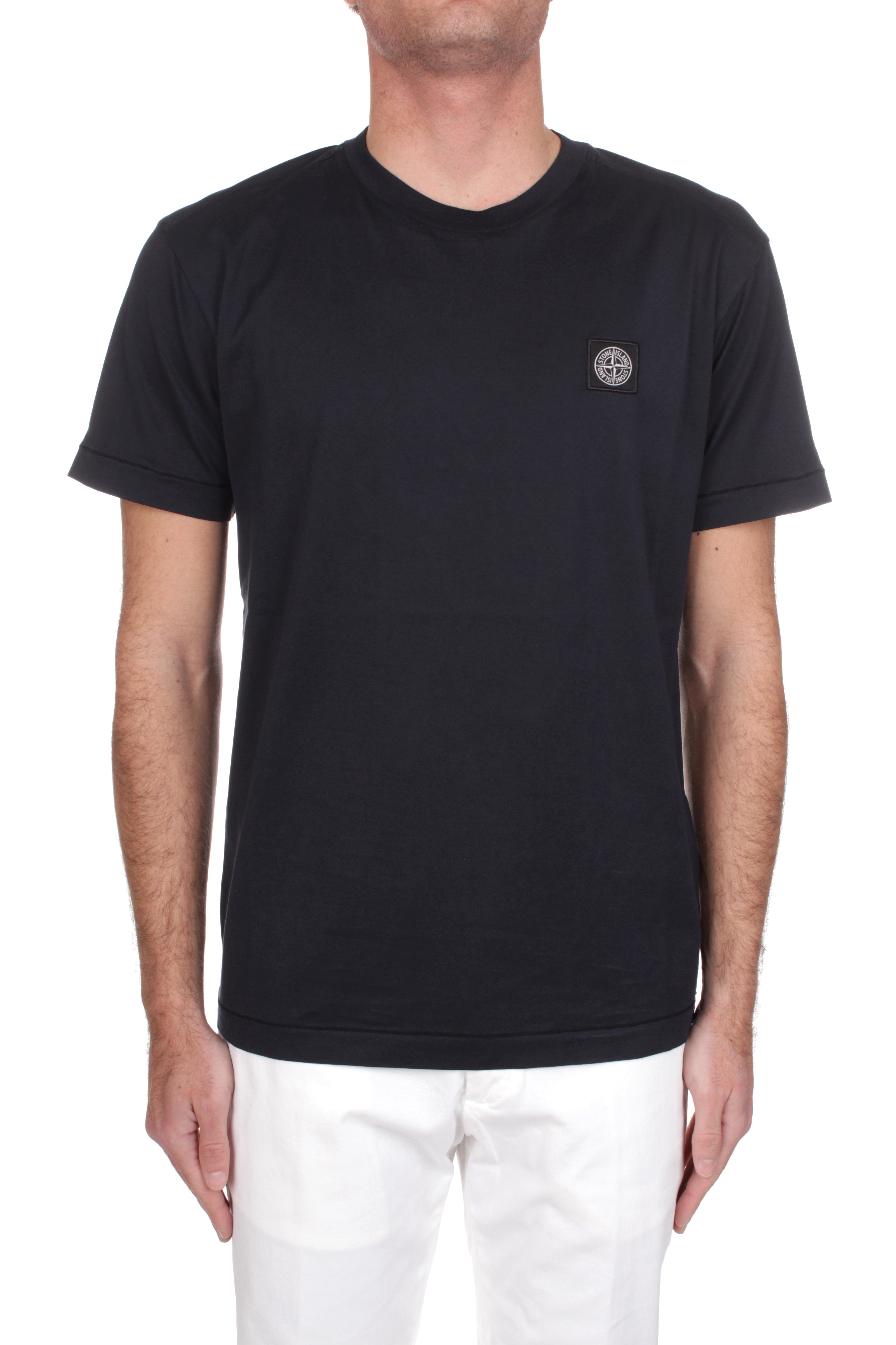 T-SHIRT Blu Stone Island